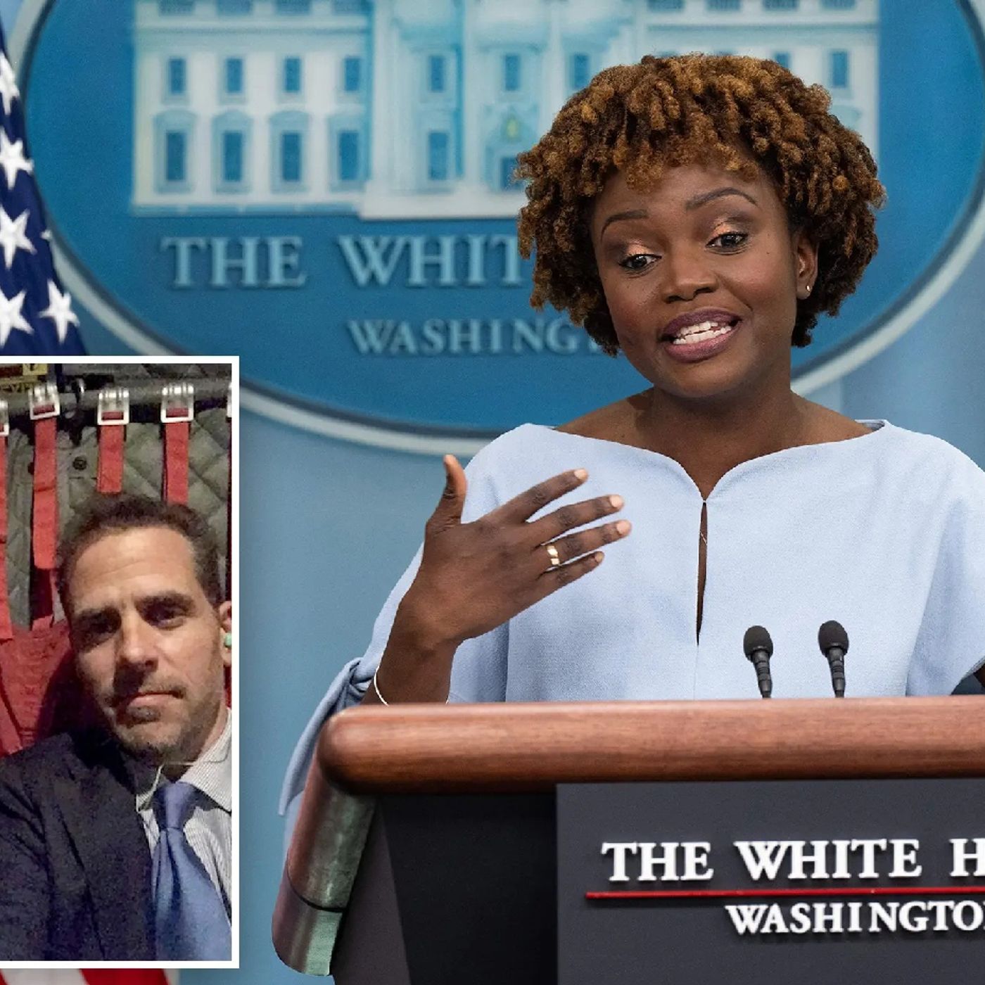 Press Sec. Jean-Pierre Dodges Question On Biden Voicemail Talking Business With Hunter