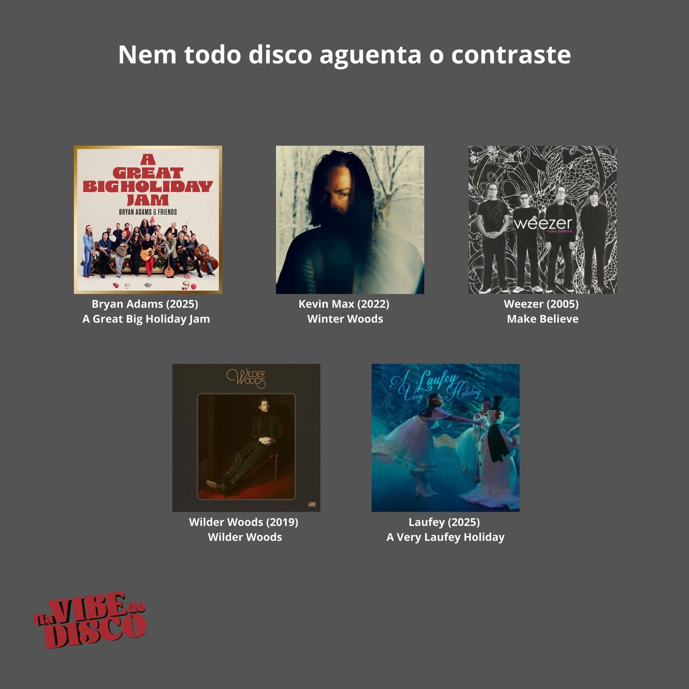 Nem todo disco aguenta o contraste | Na Vibe do Disco #57