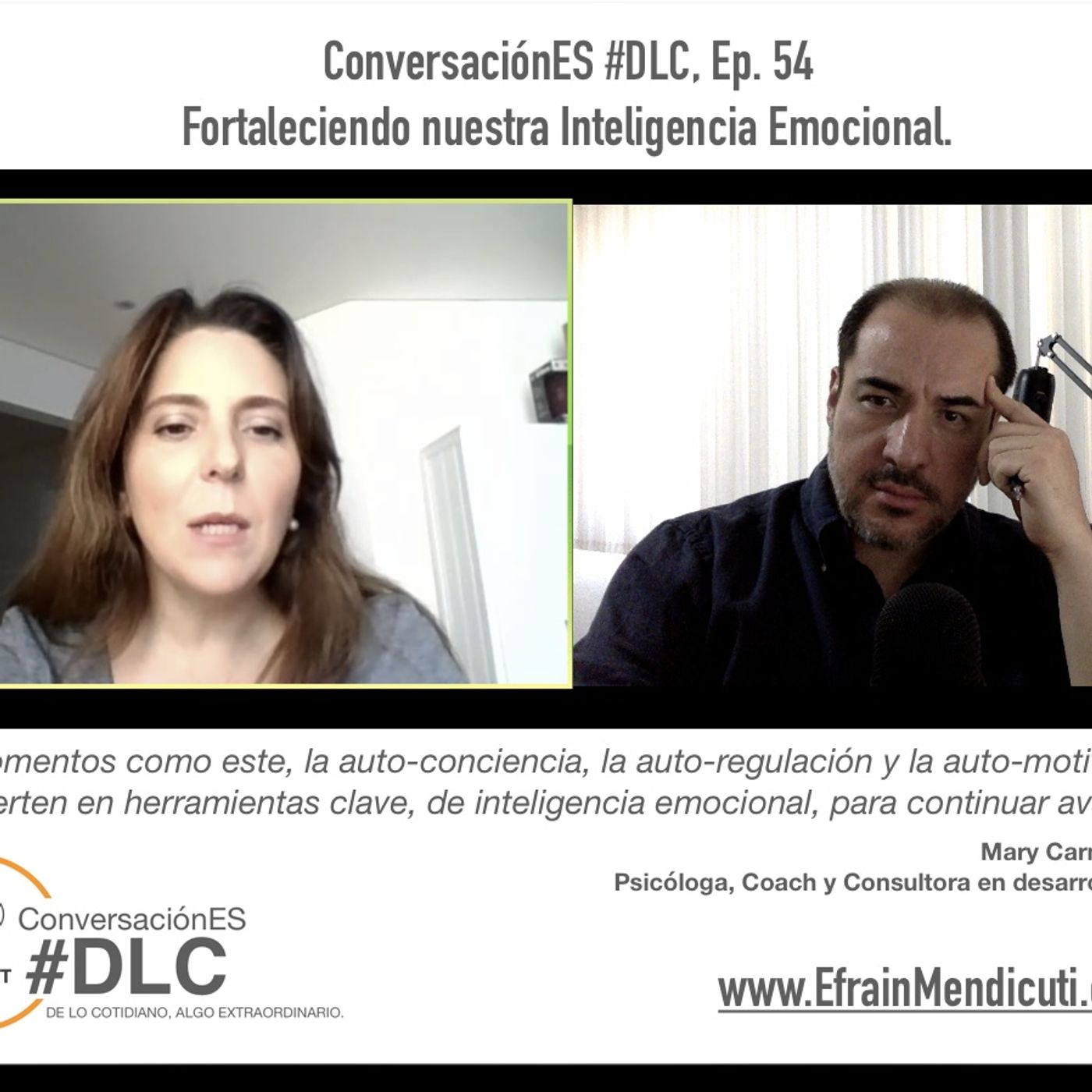 Episodio 54 - ConversaciónES #DLC con MaryCarmen Cornejo