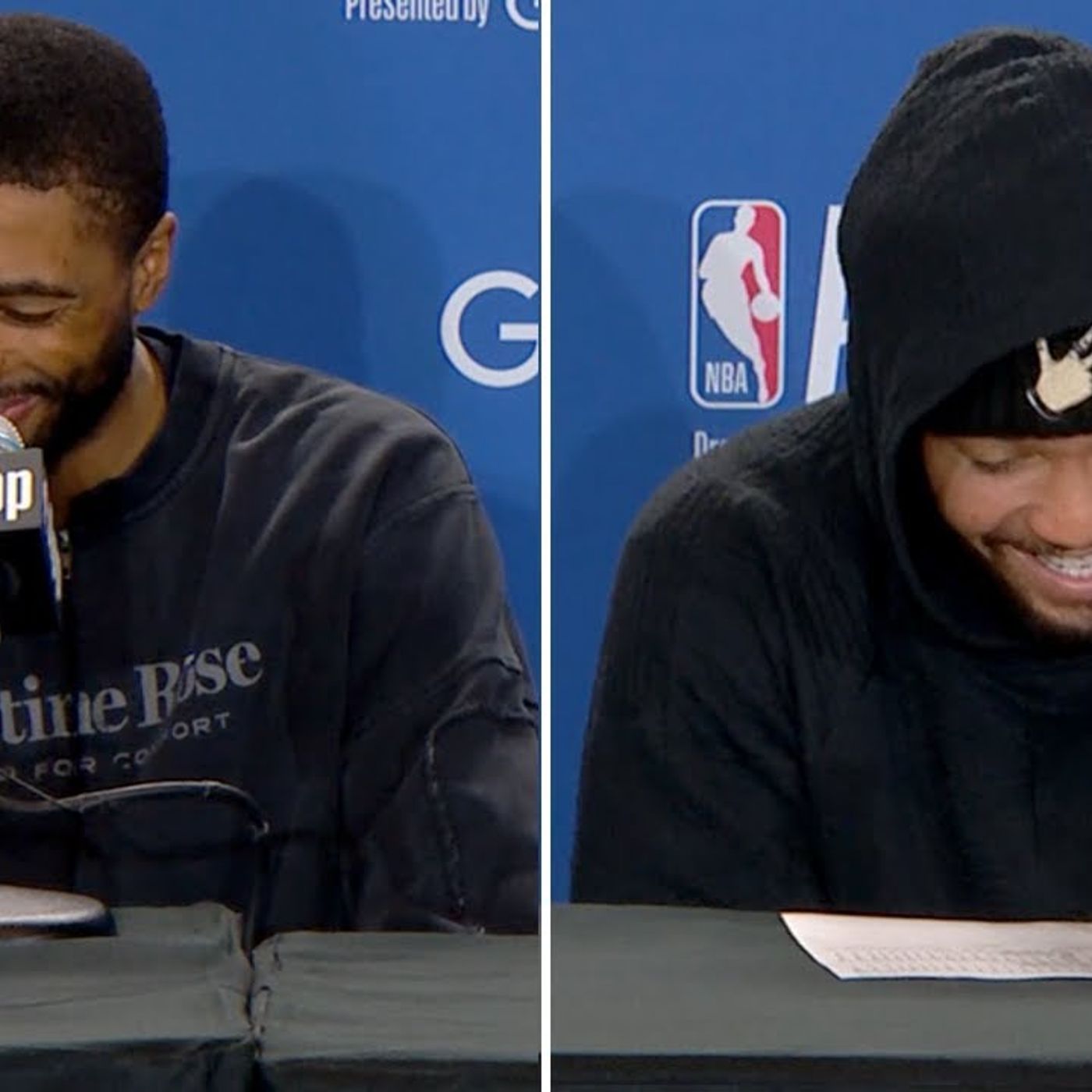 Jalen Brunson & Mikal Bridges Talks Game Winner & Facing the Boston Celtics _ 2025 NBA Playoffs episode artwork