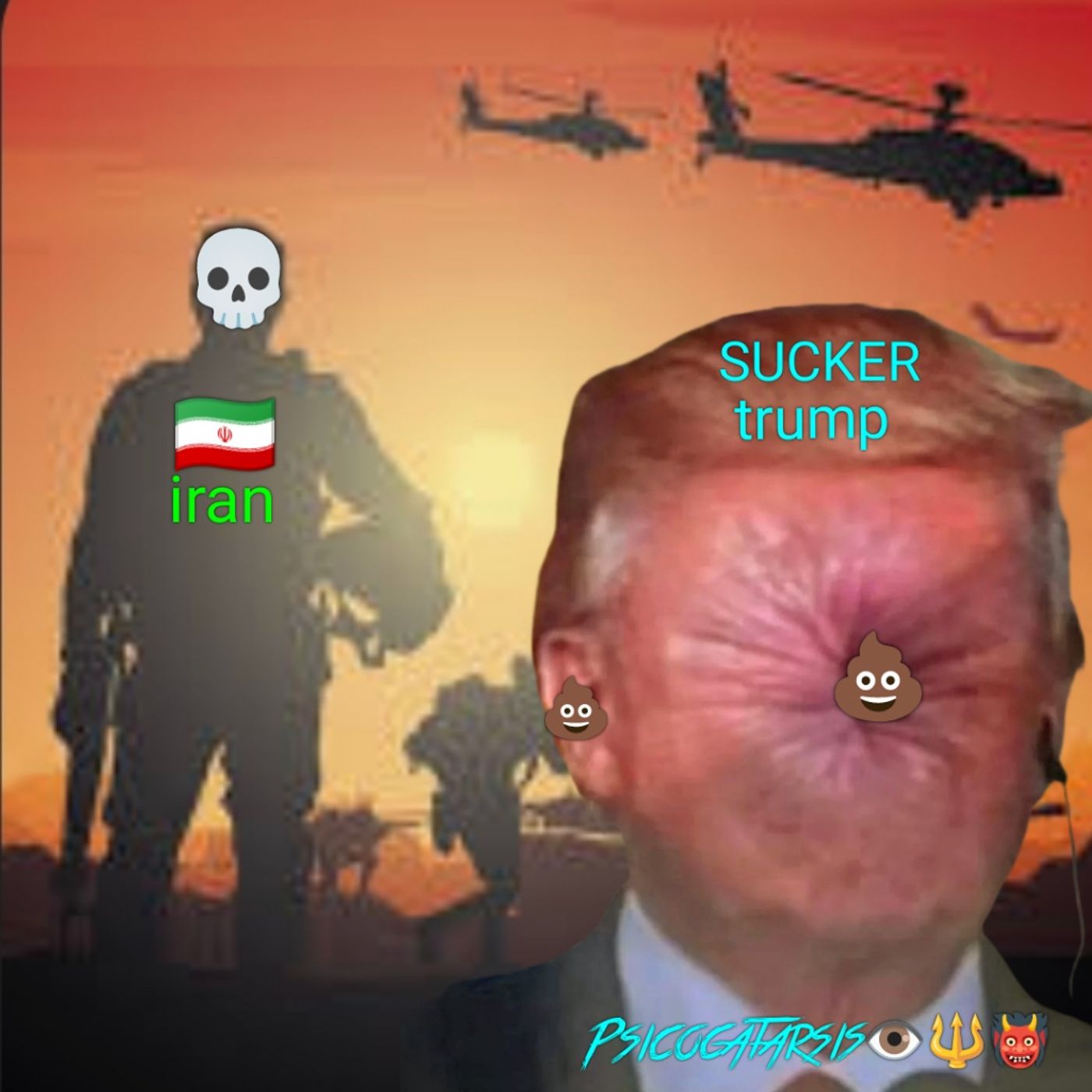 SUCKER Trump 💩Anuncia COMBATE MAYOR  Irán Ataca 4 Bases de EE.UU.  El Golfo en LLAMAS episode artwork