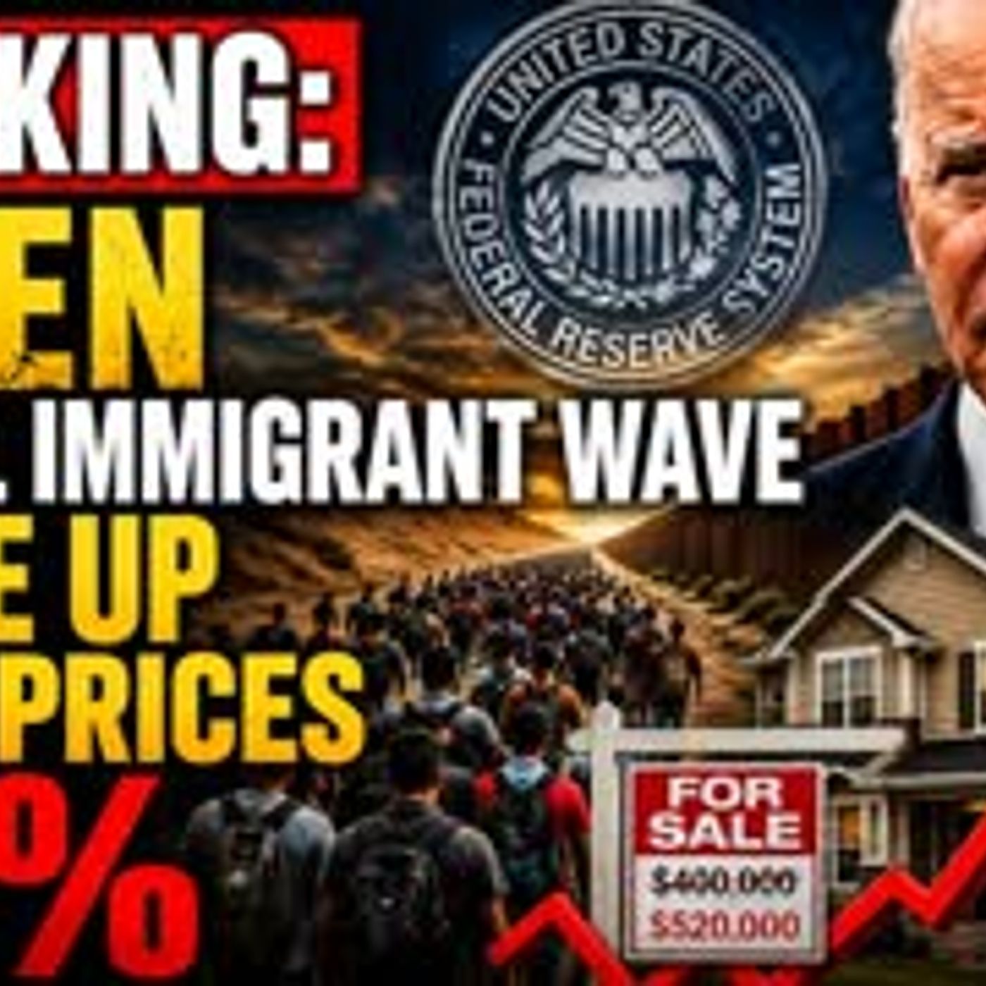 AFFORDABILITY Biden Illegals drive up housing cost by 30% episode artwork