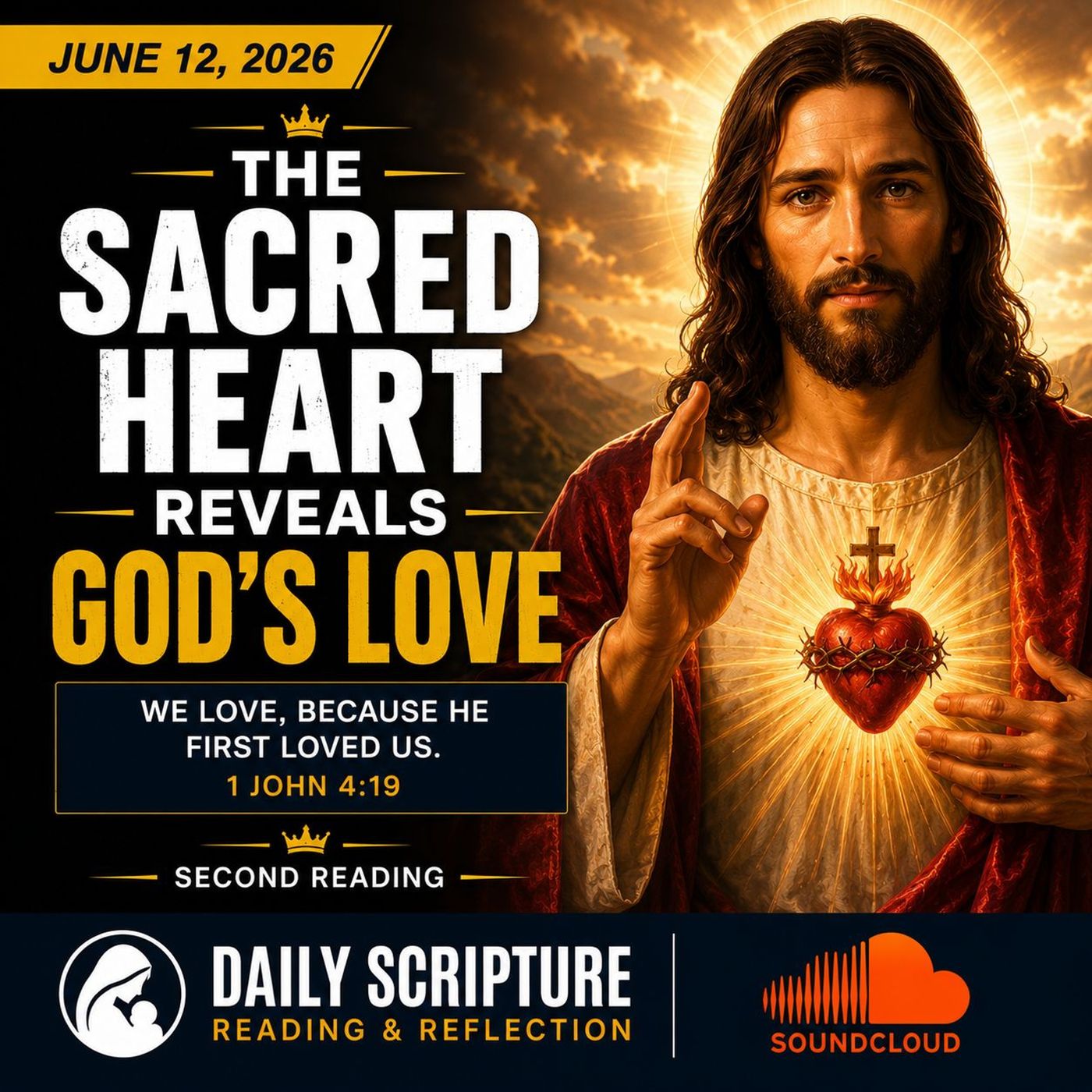The End Abortion Podcast: : The Sacred Heart Reveals God's Love: 6-12-2026 episode artwork