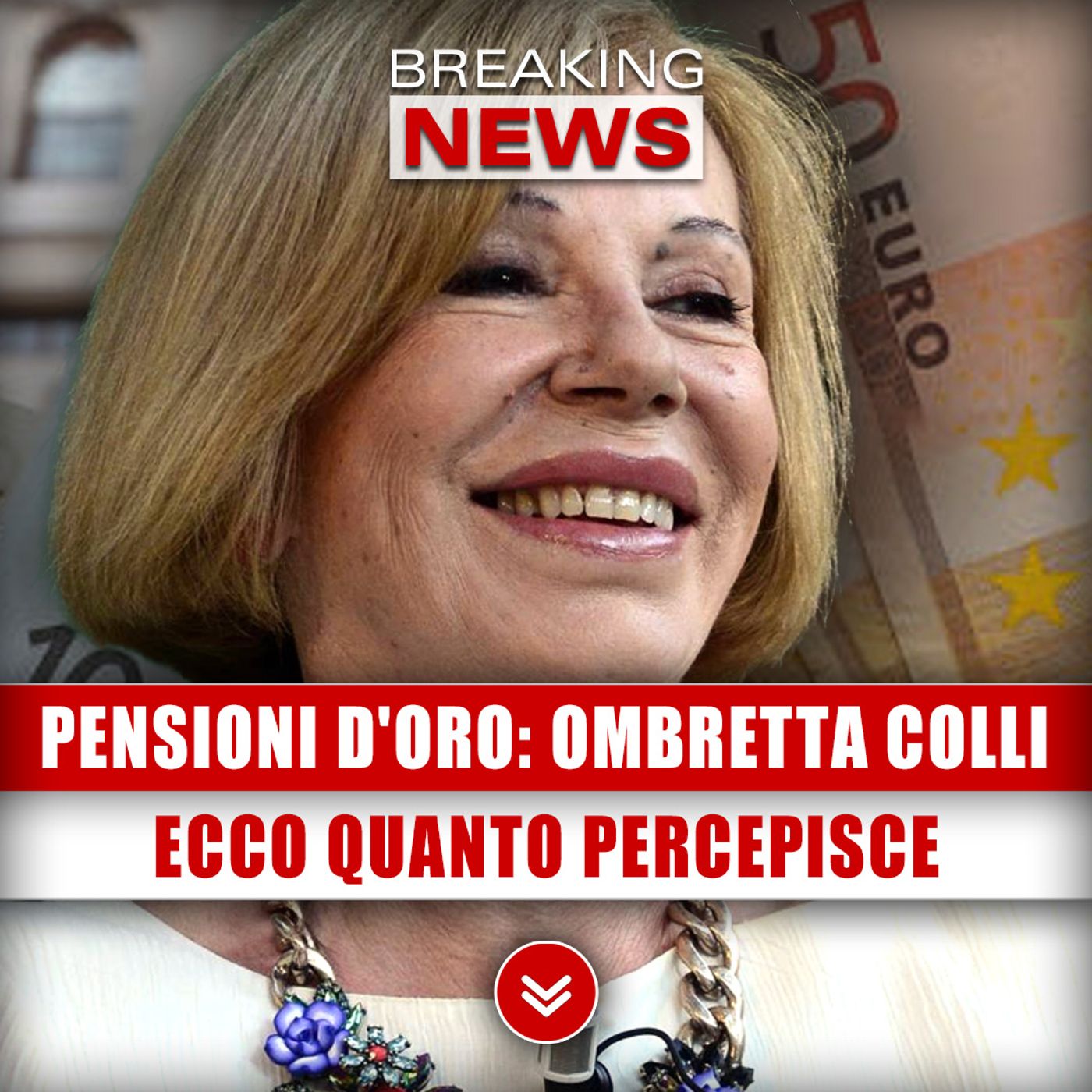 Pensioni D'Oro, Ombretta Colli: Ecco Quanto Percepisce!