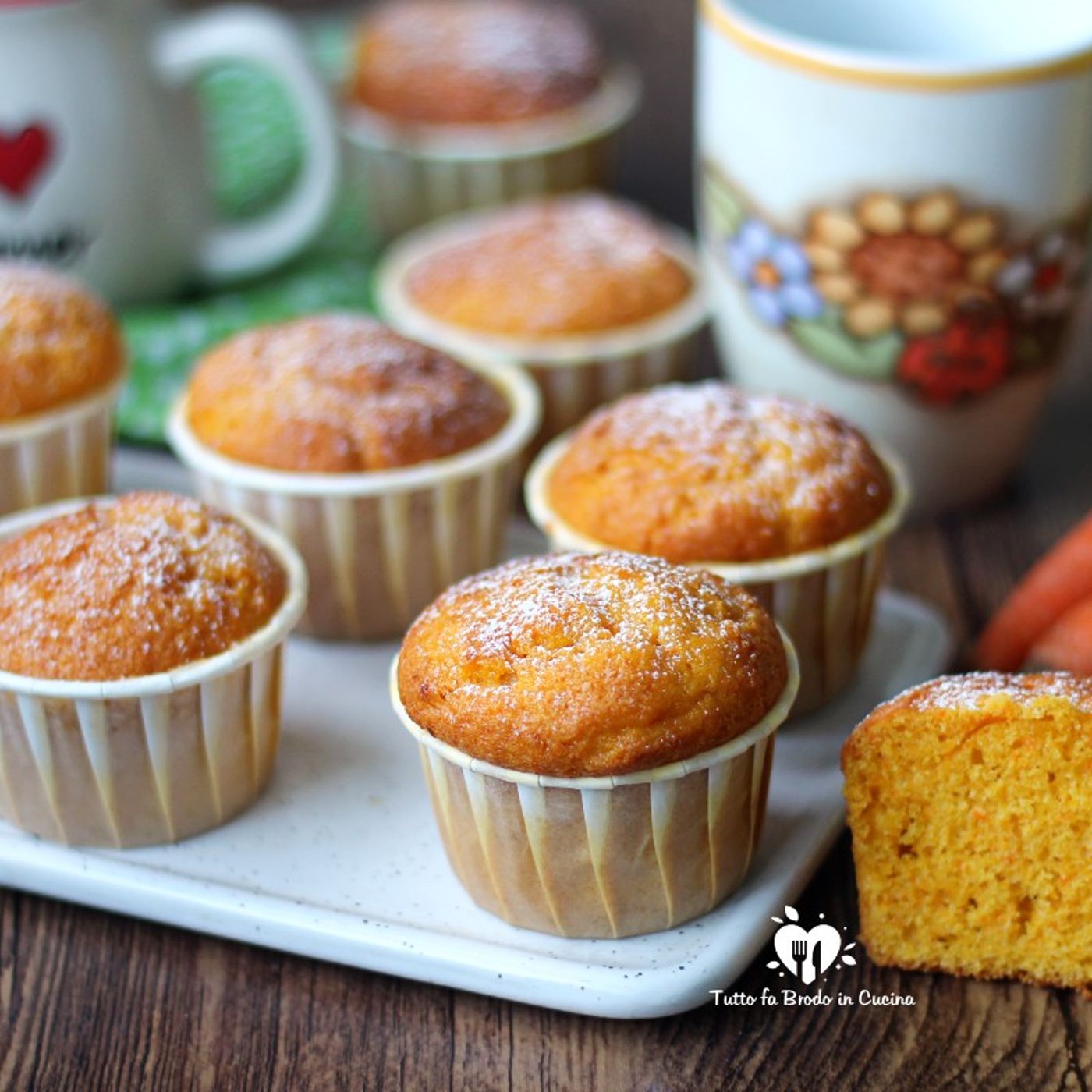 Muffin alle carote e mandorle morbidissimi "anche Bimby" episode artwork