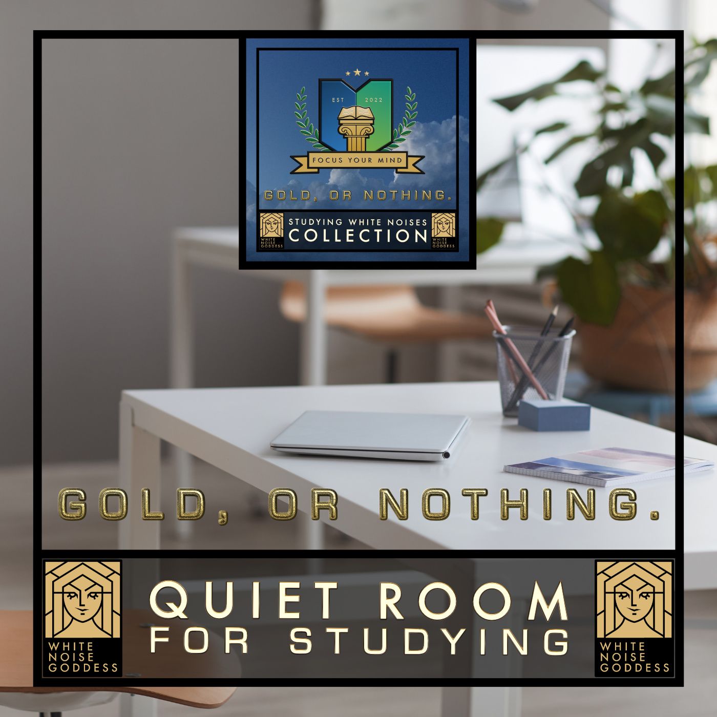 Quiet Room White Noise | Deep Focus | For Studying Quiet Room White Noise | Deep Focus | For Studying