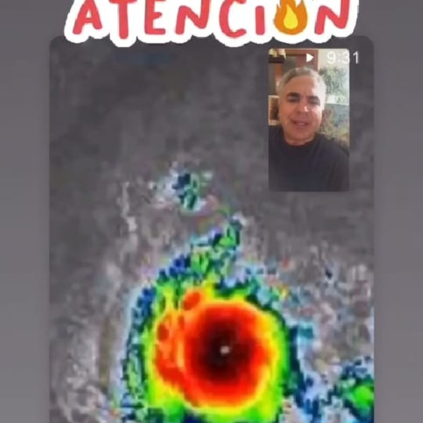 Lavándose... las noticias.
