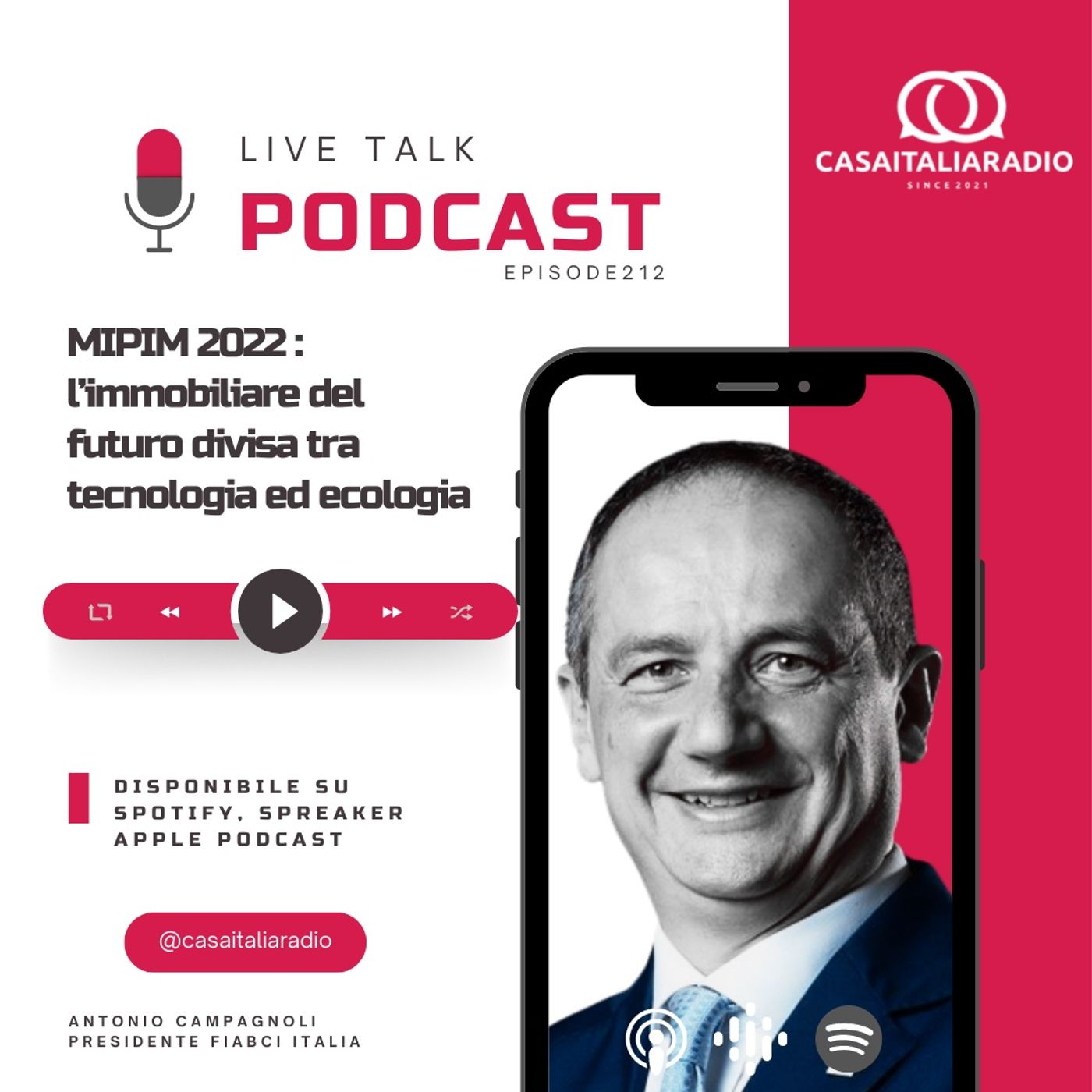 BM - Puntata n. 212 -  MIPIM2022, l'immobiliare del futuro divisa tra tecnologia ed ecologia episode artwork