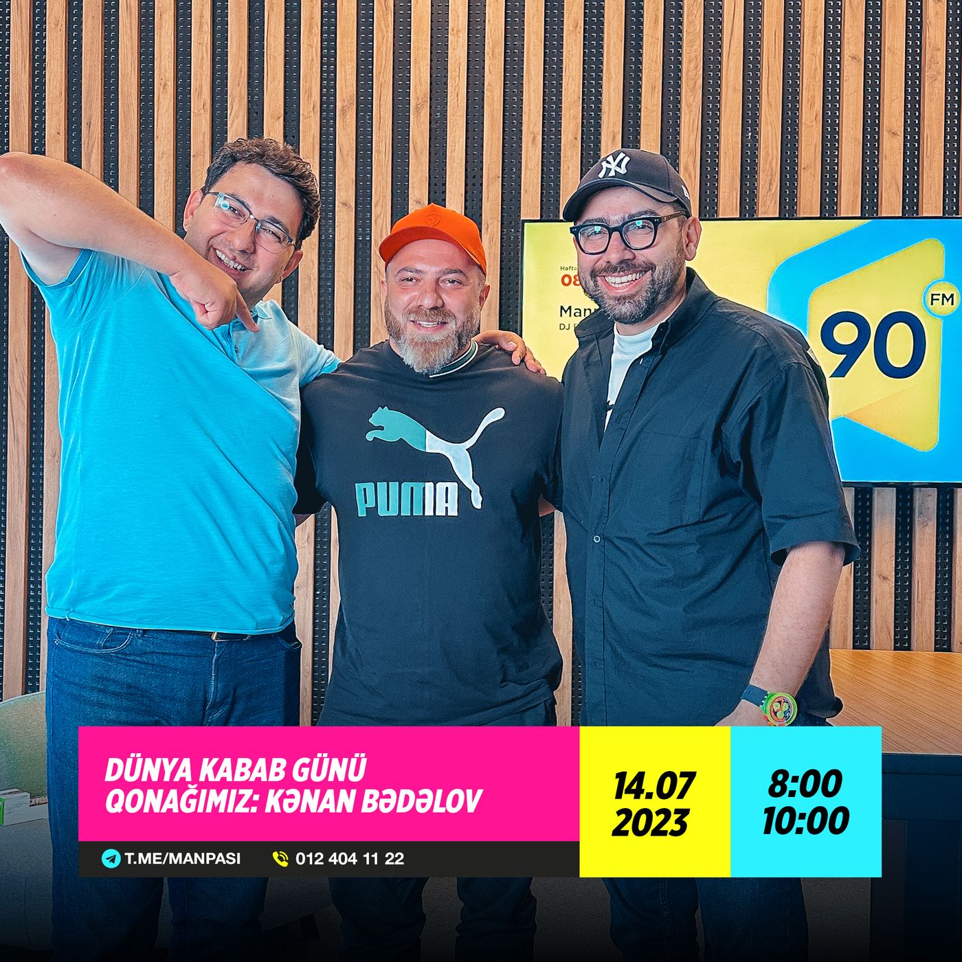 Kənan Bədəlov kabab gününü bizimlə qeyd etdi 14.07.2023