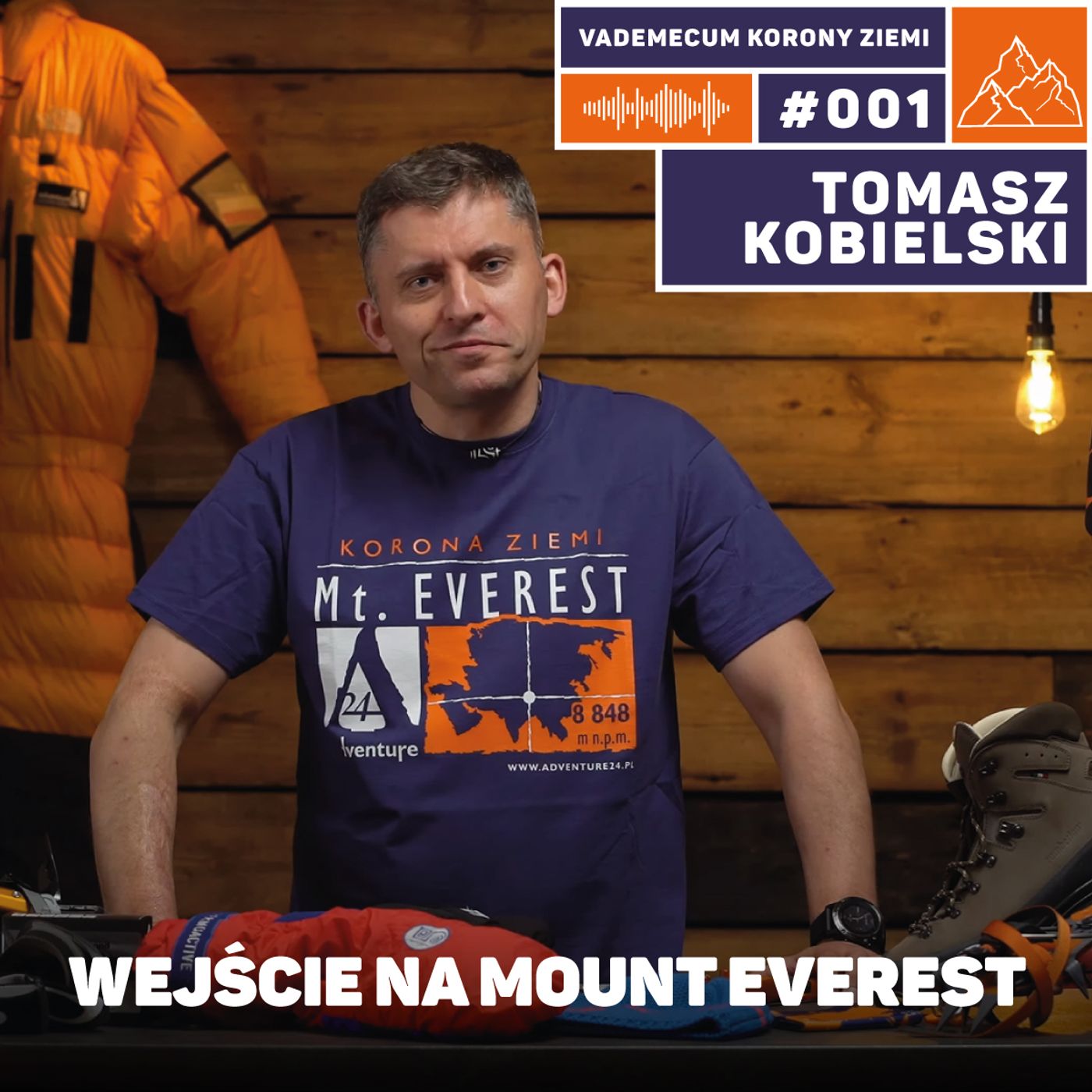 VKZ #001 8a.pl – Vademecum Korony Ziemi z Tomaszem Kobielskim: Mount Everest VKZ #001 8a.pl – Vademecum Korony Ziemi z Tomaszem Kobielskim: Mount Everest