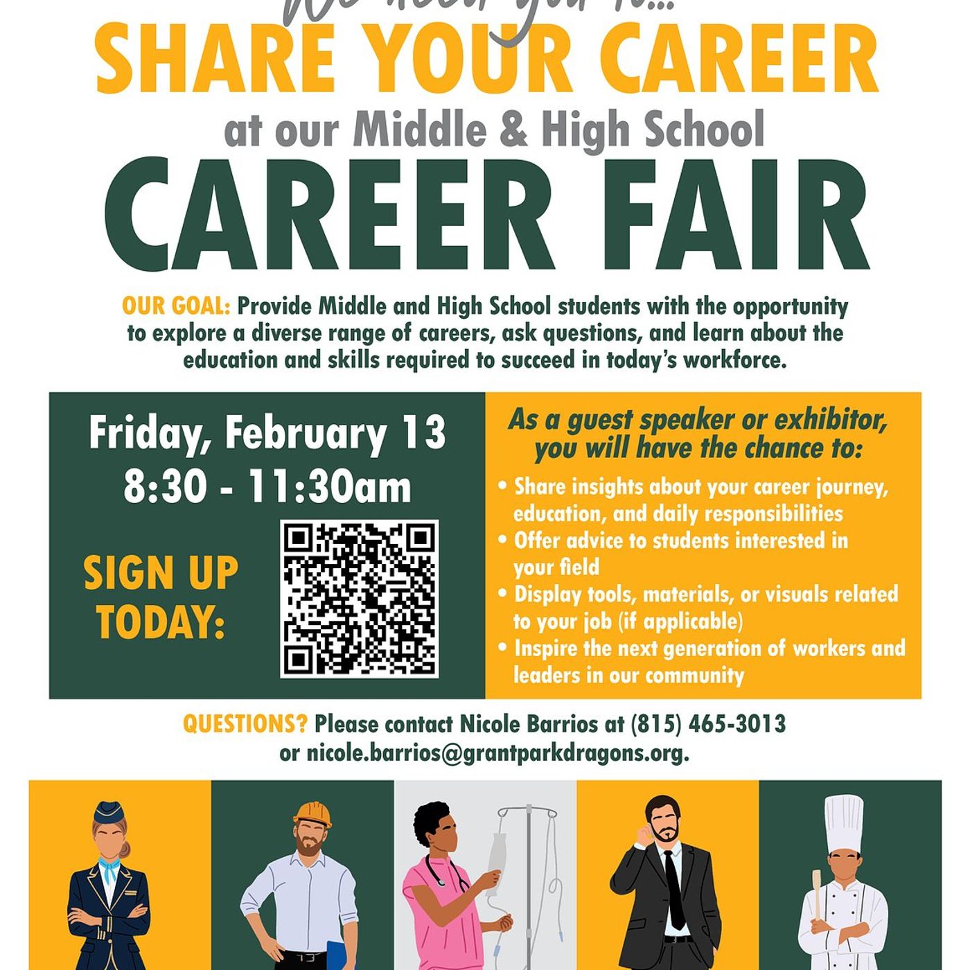 Grant Park Schools seeks professionals for Career Exploration Fair Feb. 13 episode artwork