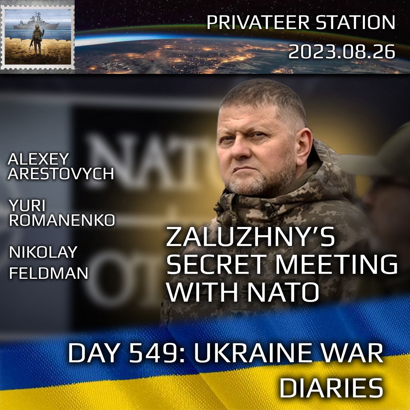 cover of episode War Day 546: Zaluzhny's Secret Meeting with NATO