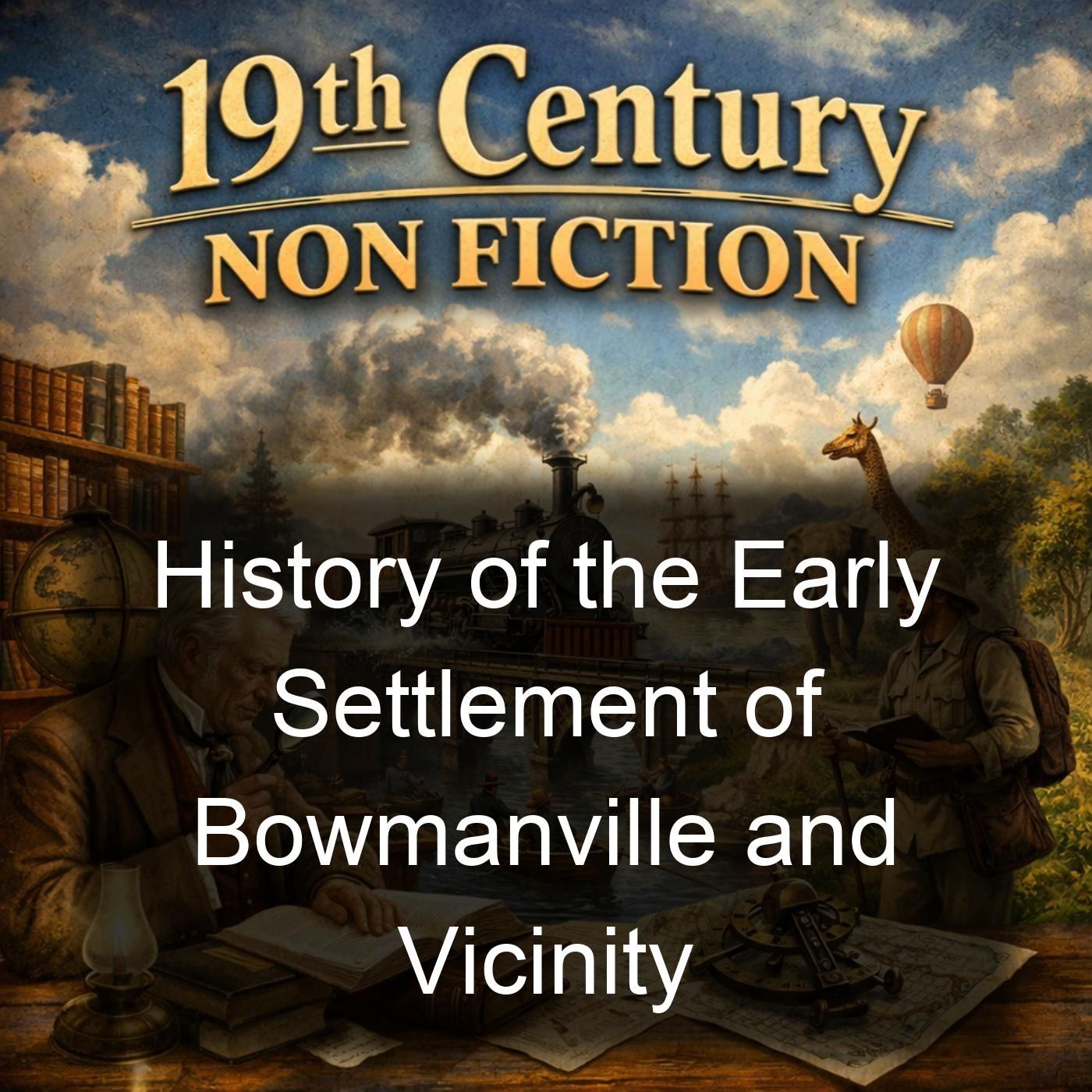 History of the Early Settlement of Bowmanville and Vicinity cover art