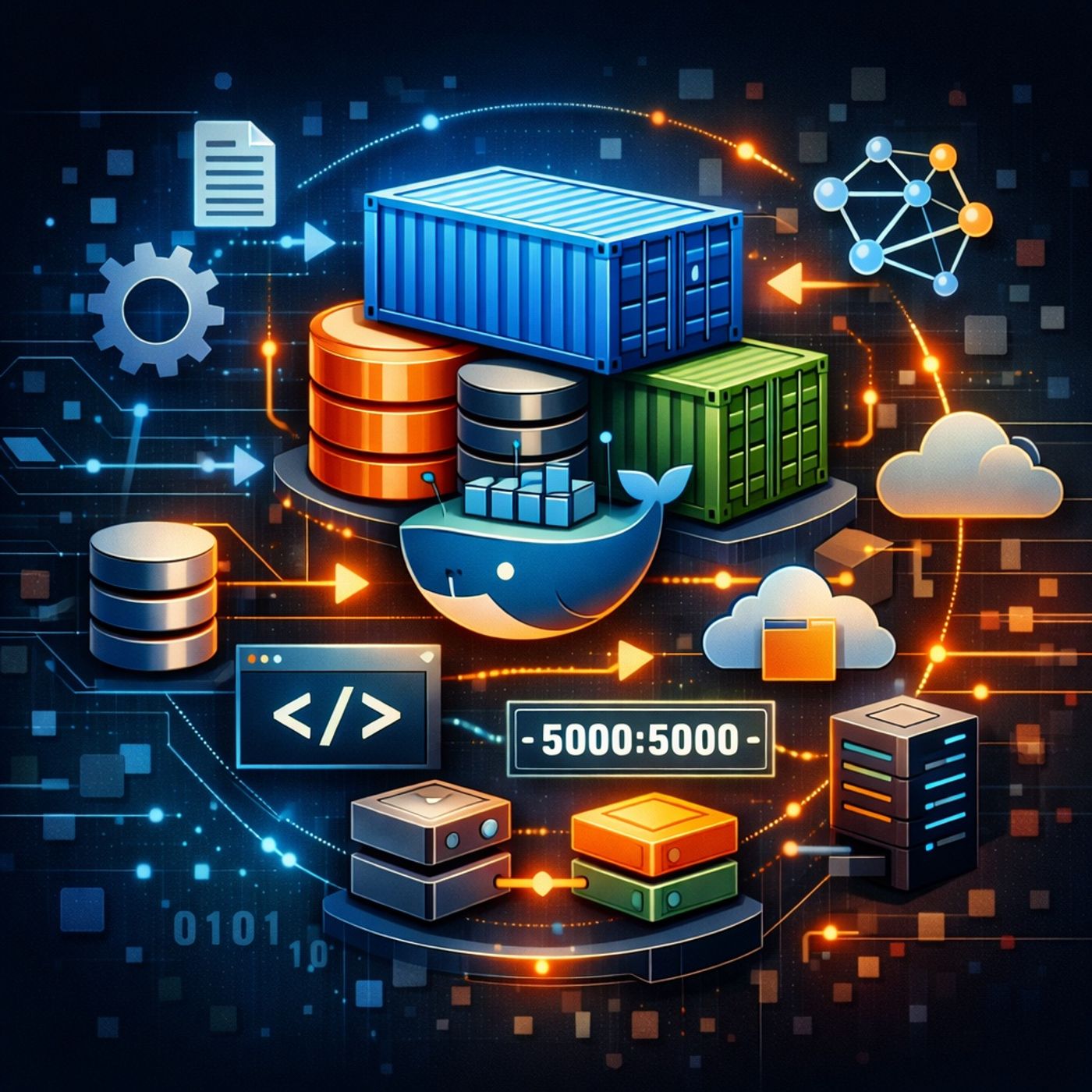 Course 31 - Dive Into Docker | Episode 9: Orchestrating Multi-Container Web Applications with Docker Compose