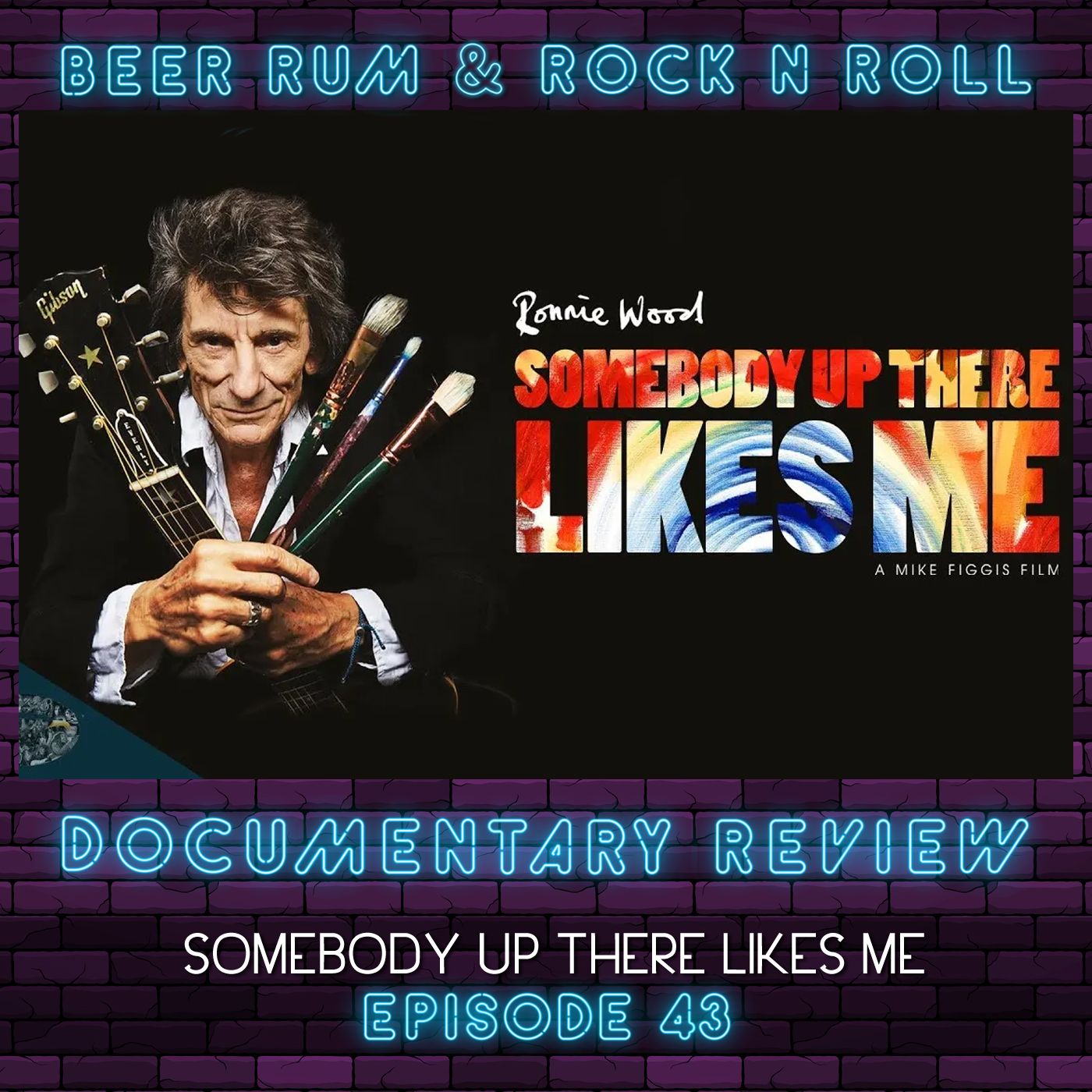 Episode 43 | RONNIE WOOD DOCUMENTARY REVIEW plus THE STRUTS 'STRANGE DAYS' / LARKIN POE 'KINDRED SPIRITS' ALBUM REVIEWS episode artwork