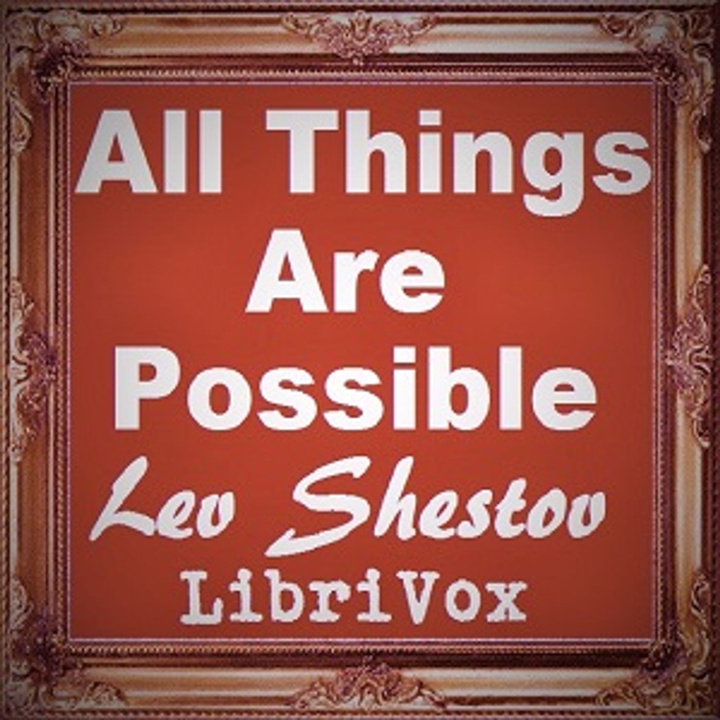 All Things Are Possible by Lev Shestov cover art