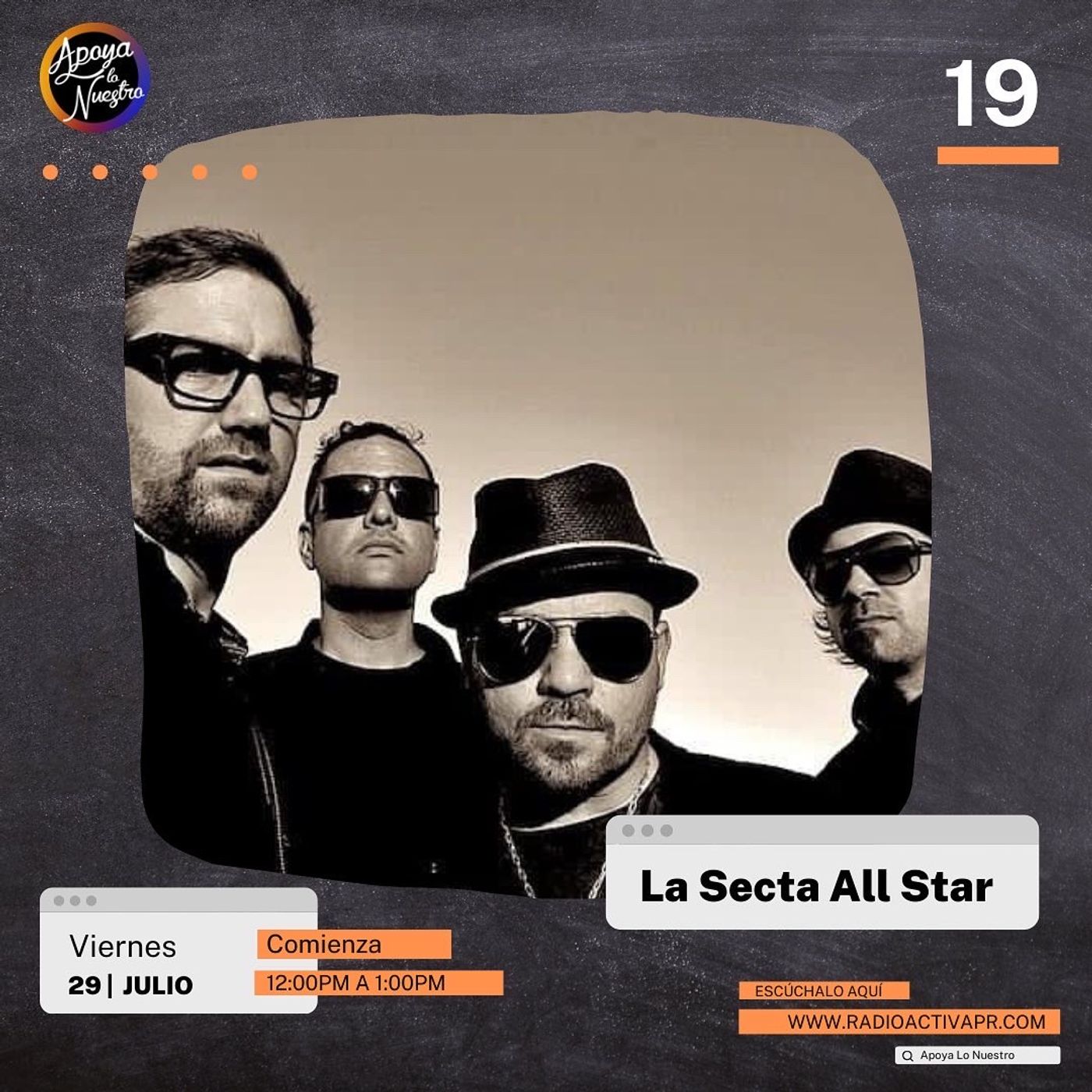 Apoya Lo Nuestro | La Secta All Star, Los Chinchillos del Caribe, Yett, TodosAnimales, La Otra Media & Fernando Madera