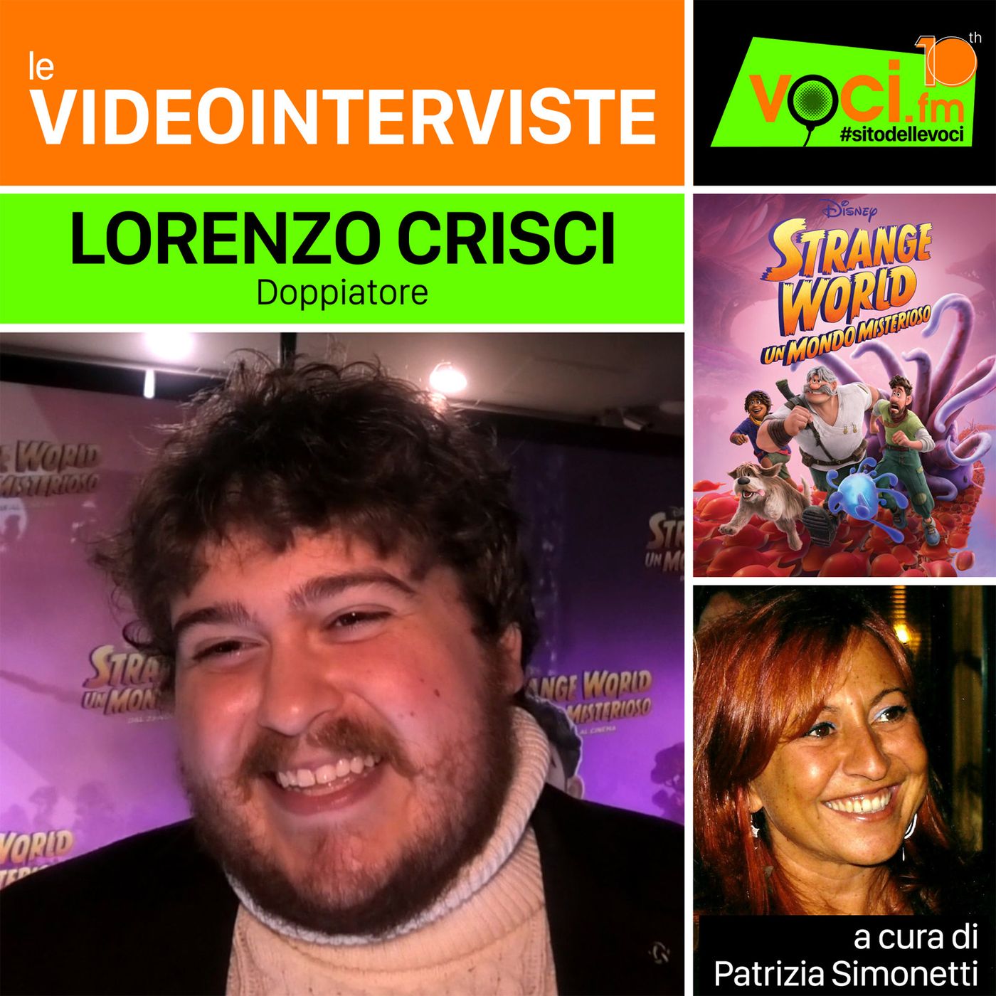 LORENZO CRISCI su VOCI.fm - clicca play e ascolta l'intervista episode artwork