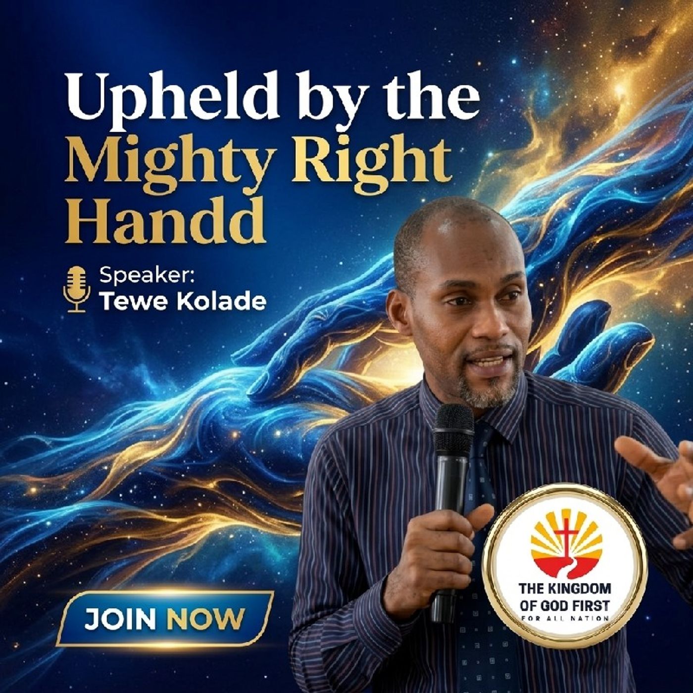 UPHELD BY THE MIGHTY RIGHT HAND episode artwork