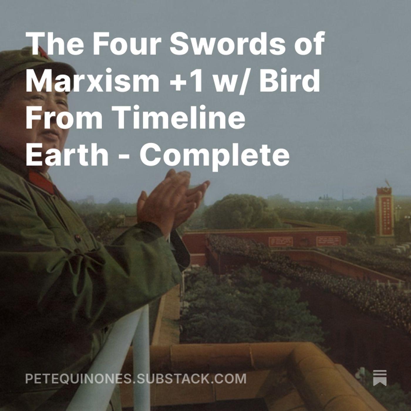 The Four Swords of Marxism +1 w/ Bird From Timeline Earth - Complete
