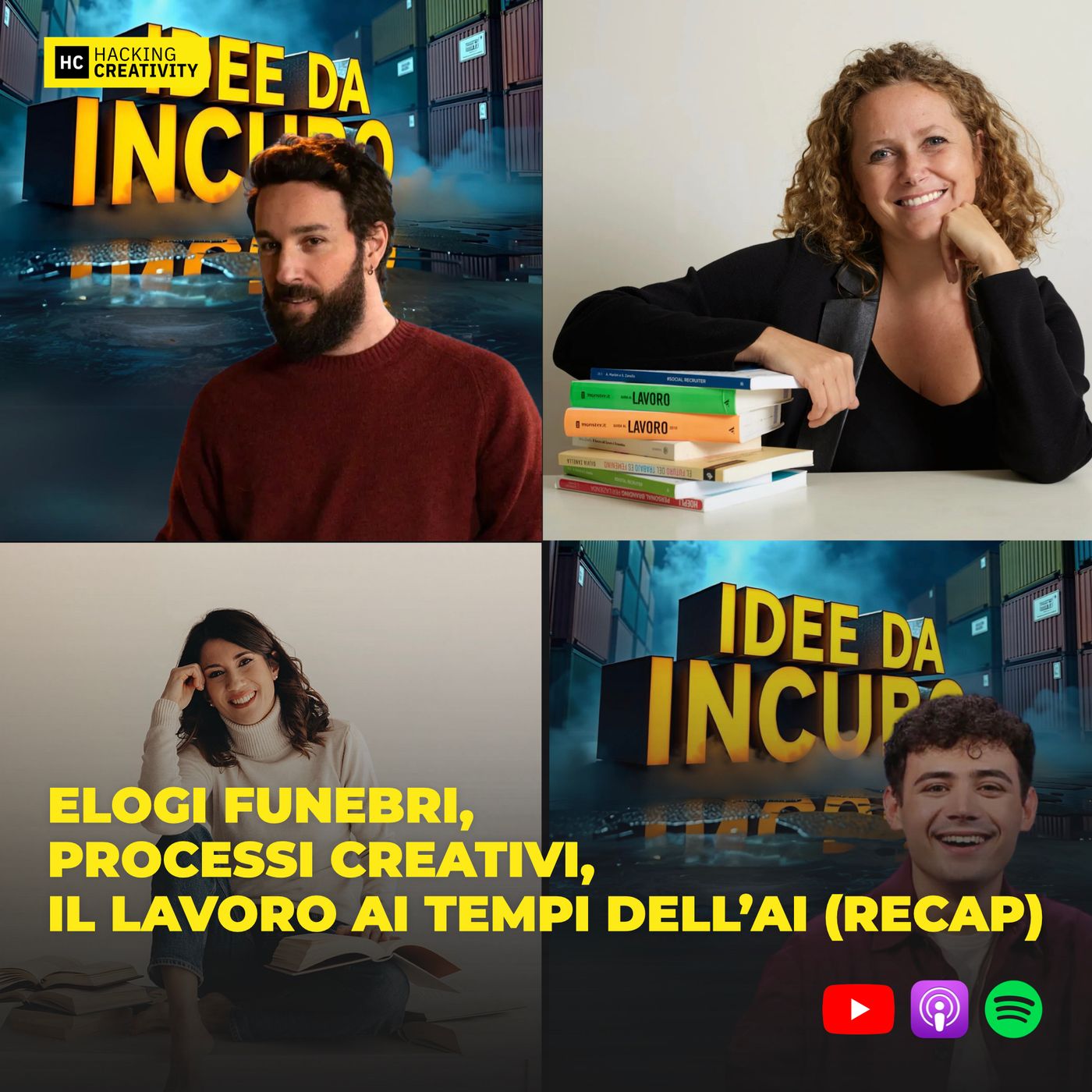 359 - Elogi funebri, processi creativi, il lavoro ai tempi dell’AI (RECAP)