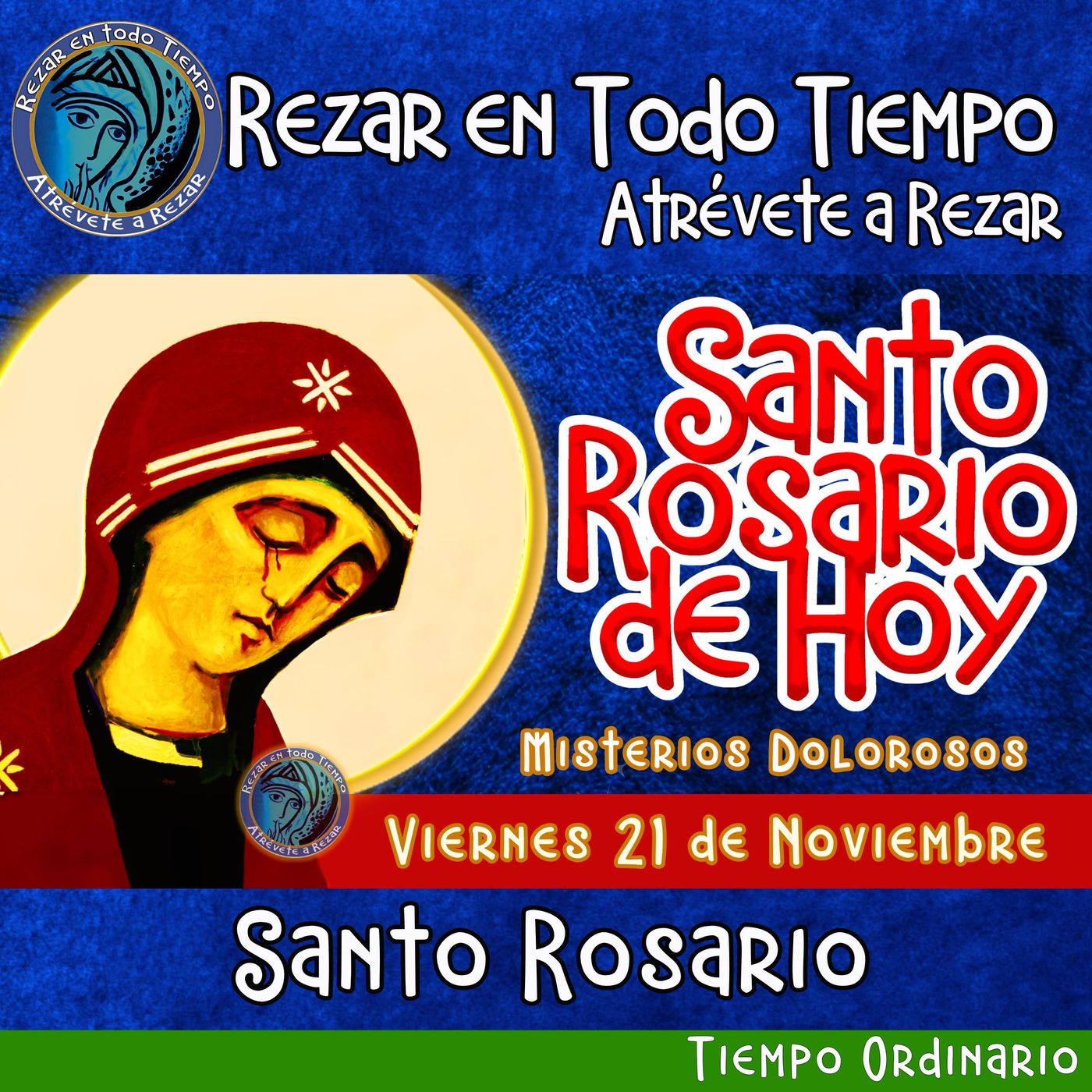 🔴 Rosario de hoy Viernes 21 de Noviembre 2025 🌹 MISTERIOS DOLOROSOS. episode artwork
