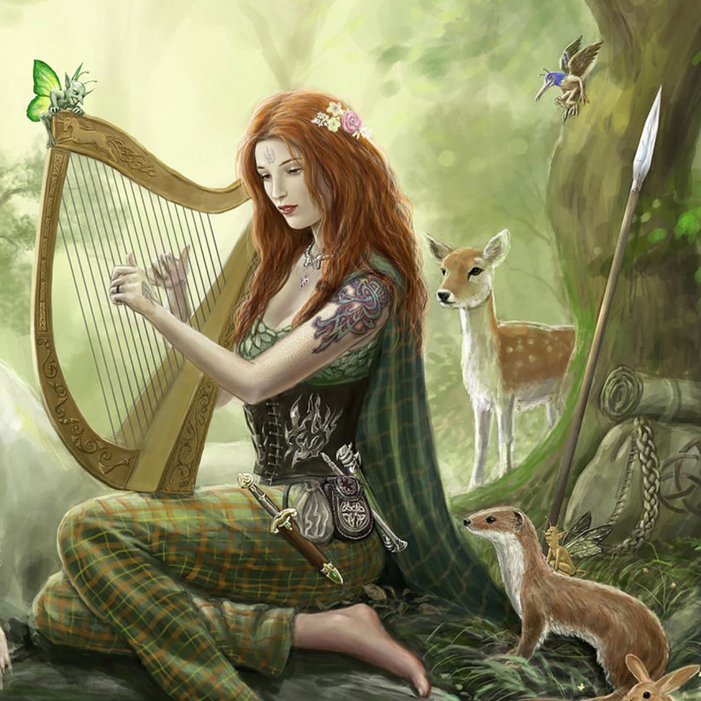 Cana Cludhmor - The Irish Goddess of Music
