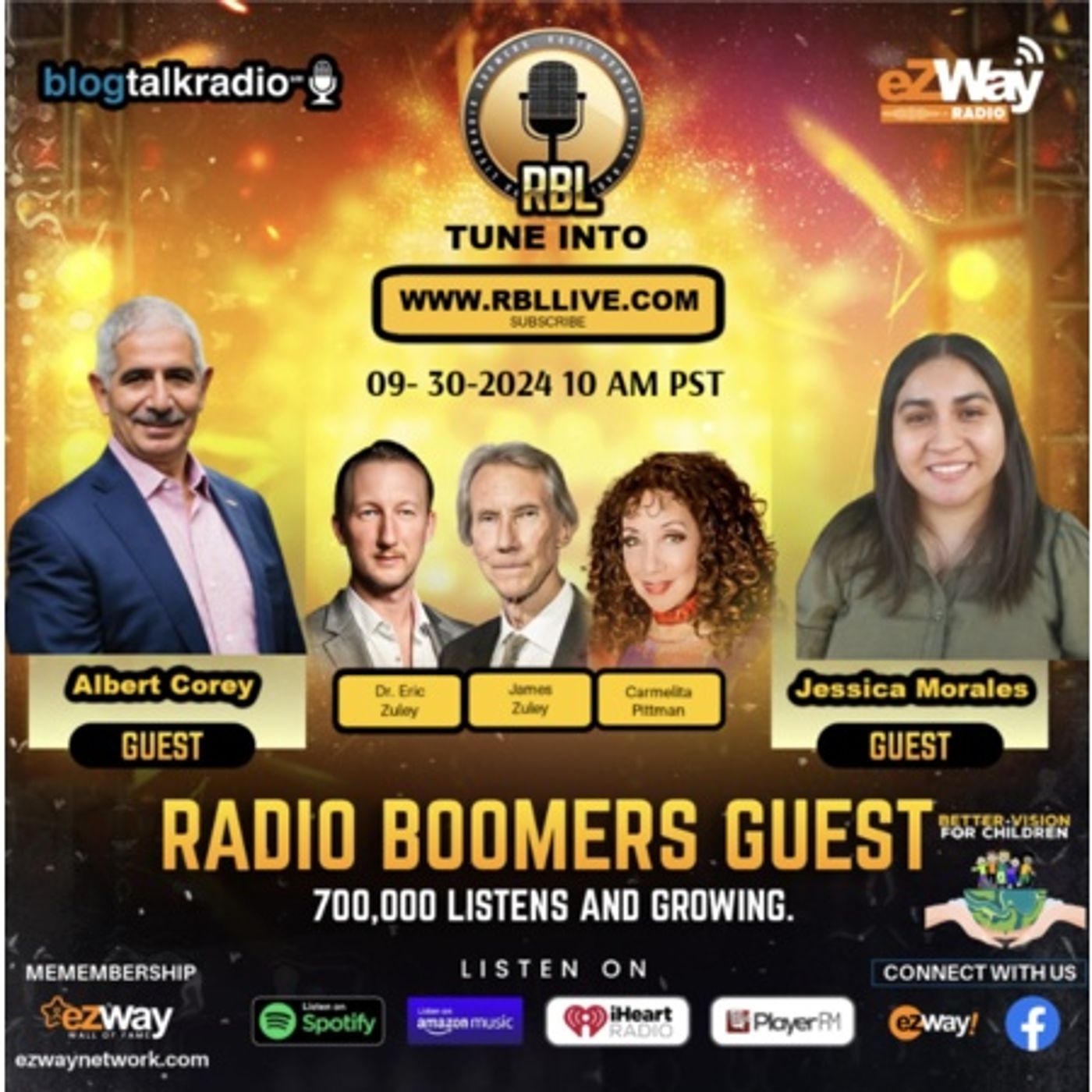 RBL-RADIO BOOMERS LIVE EP S9 EP 227: Albert Corey / Jessica Morales episode artwork