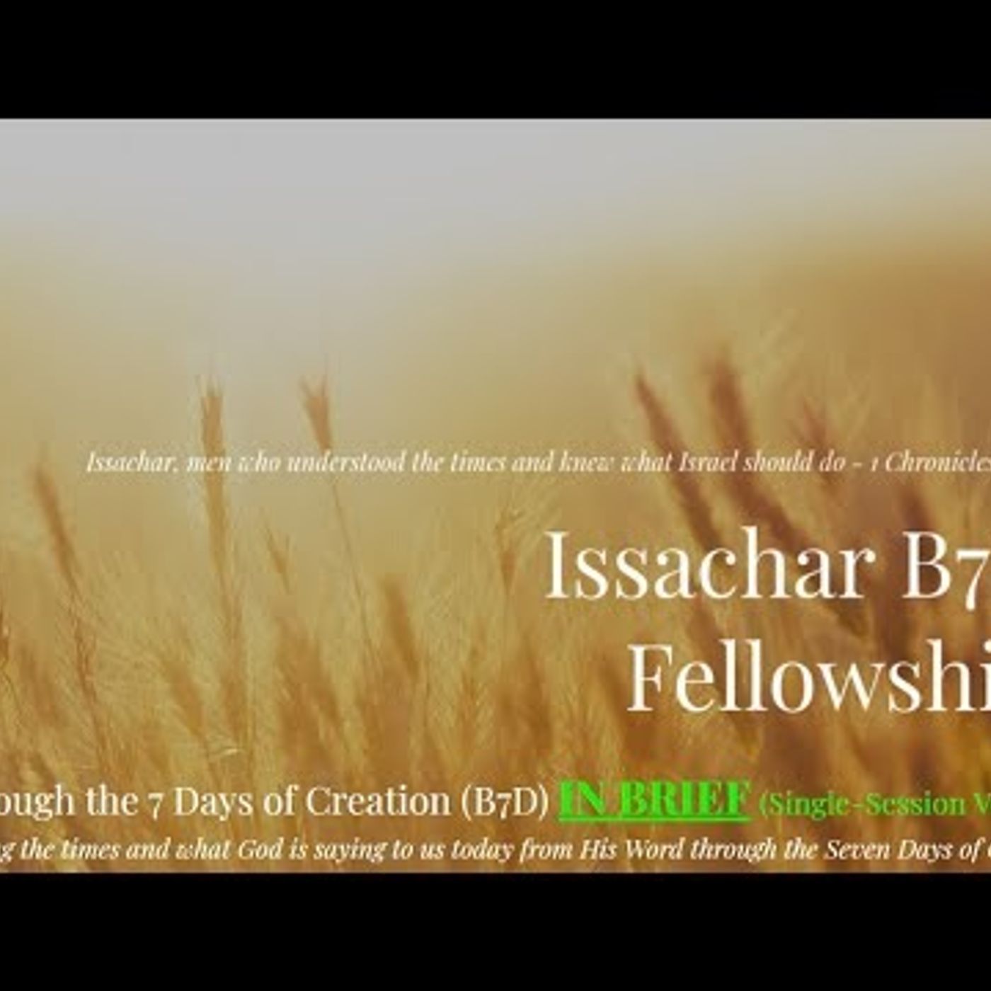 Issachar B7D Fellowship