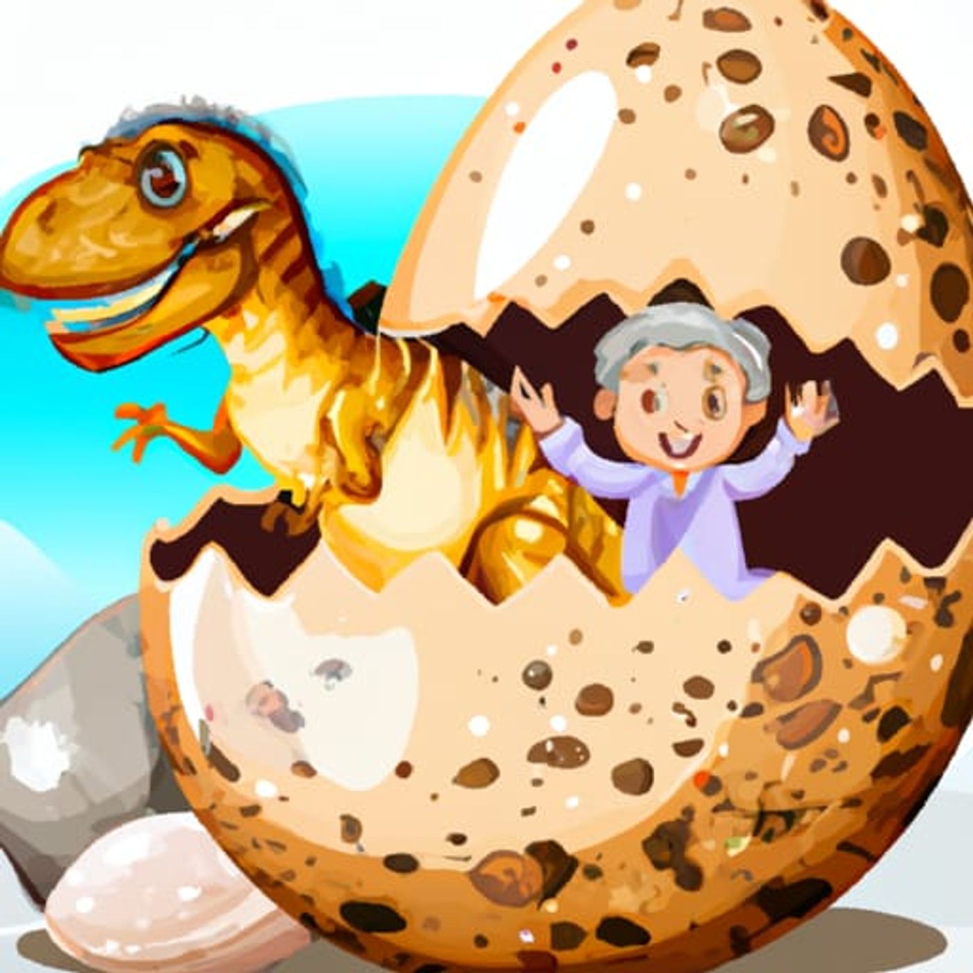 Mijn huisdier, de dino | Grappige Verhalen episode artwork