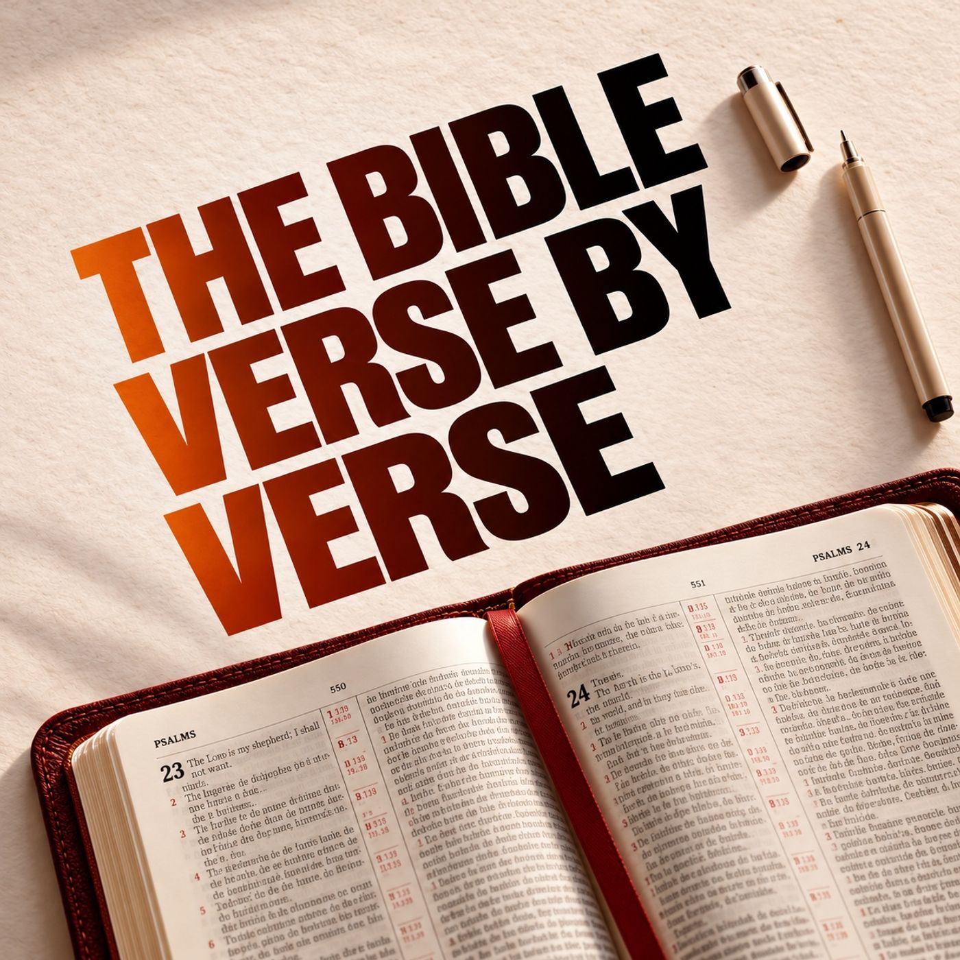 The Bible: Verse by Verse cover art