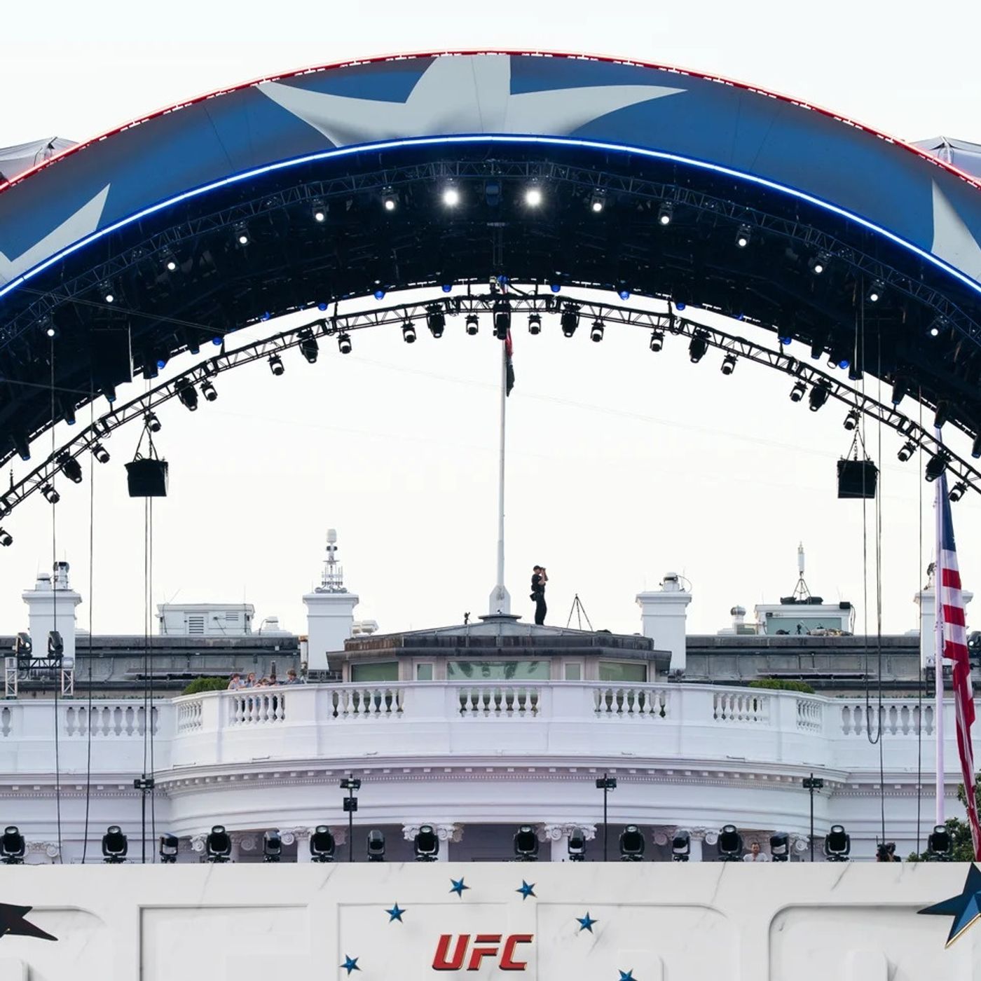 White House attack thwarted -  Arrests made for drone plot at UFC fight episode artwork