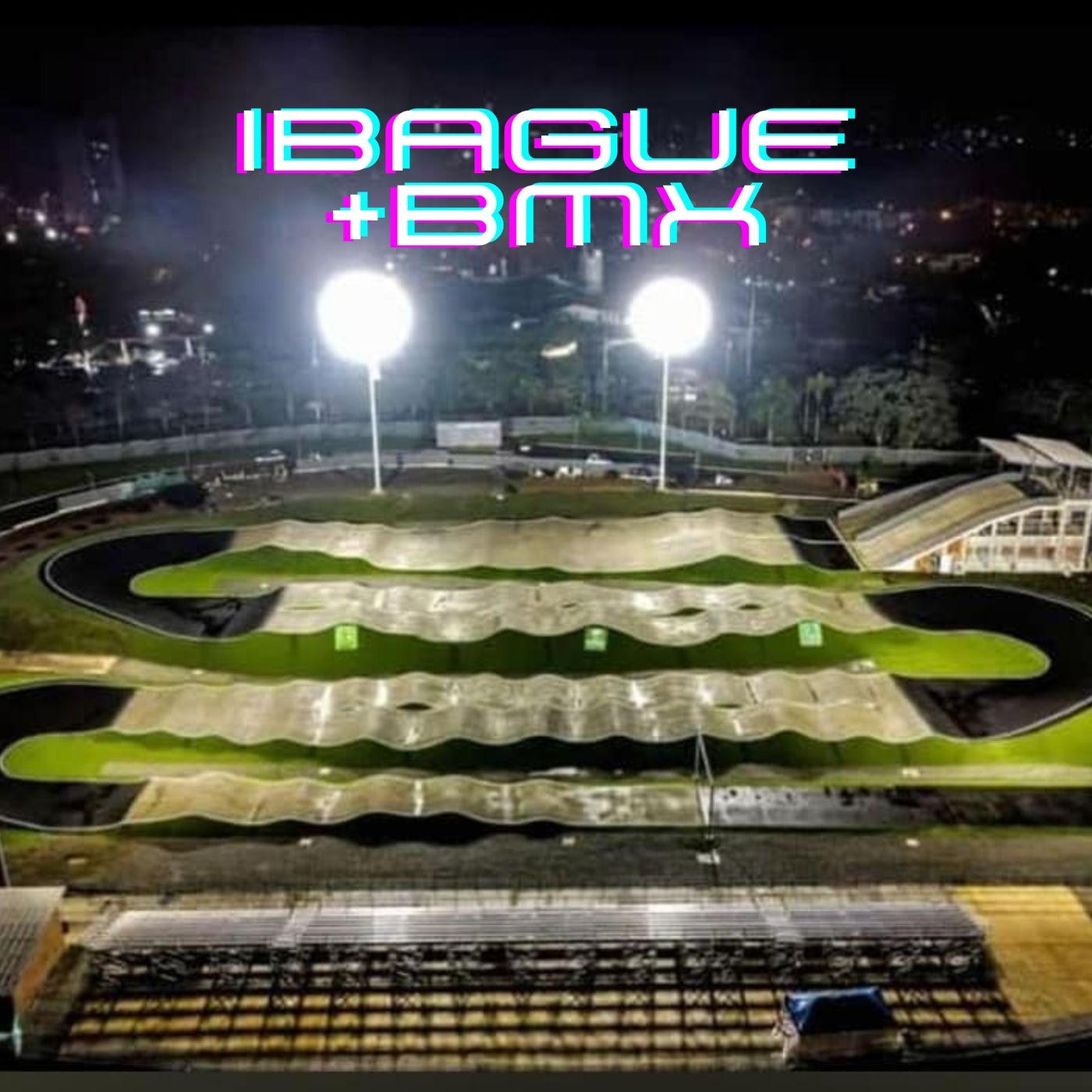La espectacular y nueva Pista de BMX en Ibagué.