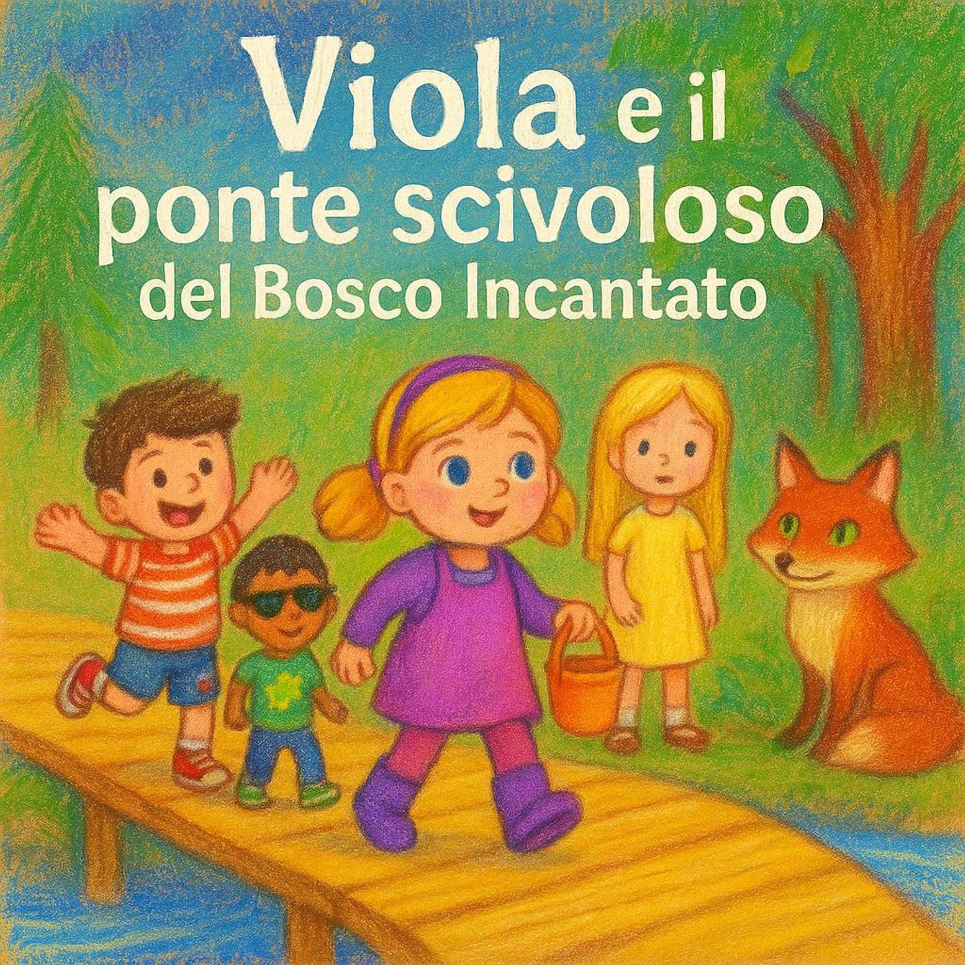 Viola e il ponte scivoloso del Bosco Incantato