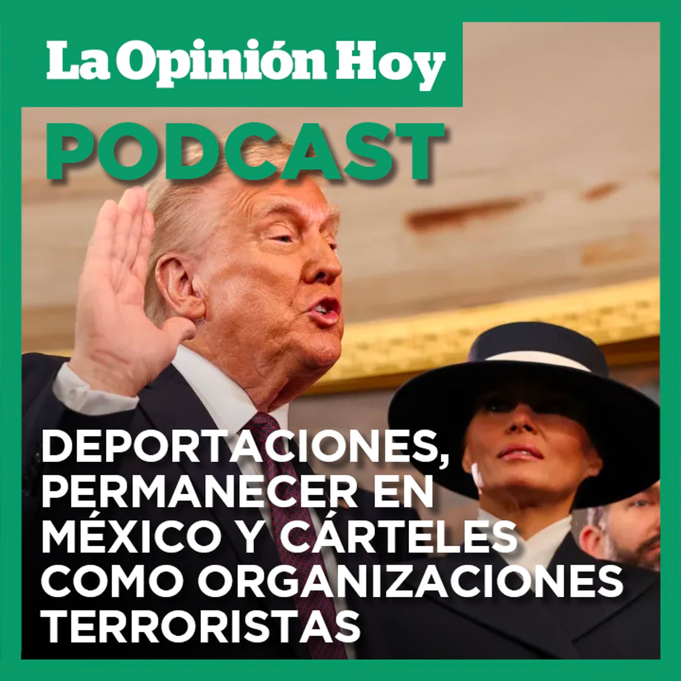 Primeras órdenes de Trump sobre inmigración y frontera.
