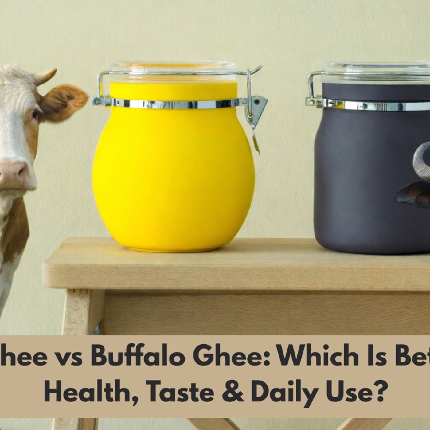 Cow Ghee vs Buffalo Ghee cover art