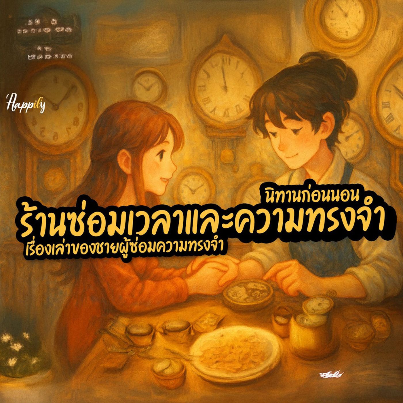 หนังสือเสียงก่อนนอน | ร้านซ่อมเวลาและความทรงจำ - เรื่องเล่าของชายผู้ซ่อมความทรงจำ (หนังสือเสียง) episode artwork