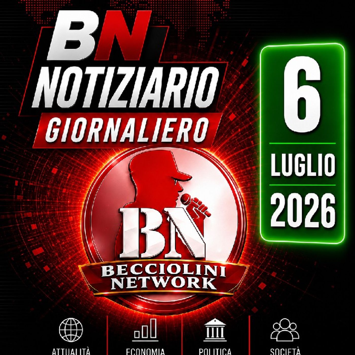CAPIRE PRIMA DI CREDERE | Notiziario del mattino - del 6 Luglio 2026 episode artwork