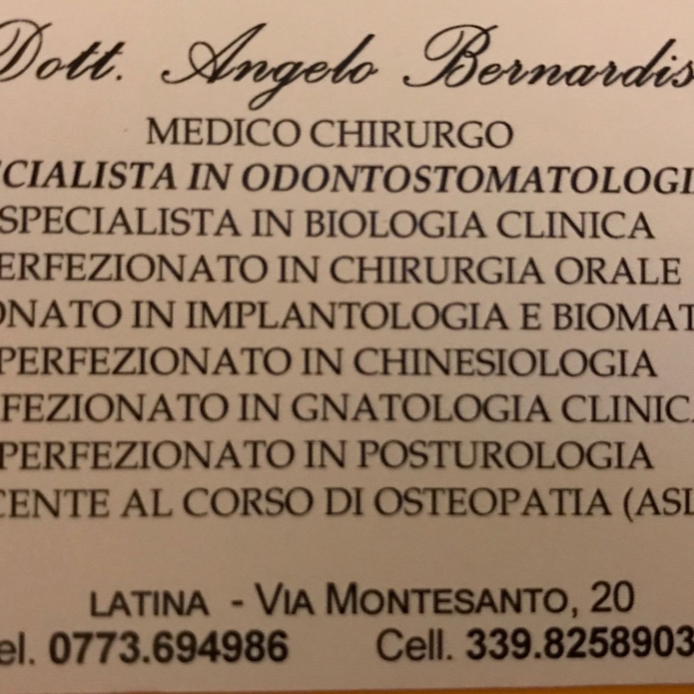 Rapporto Occlusione e Postura