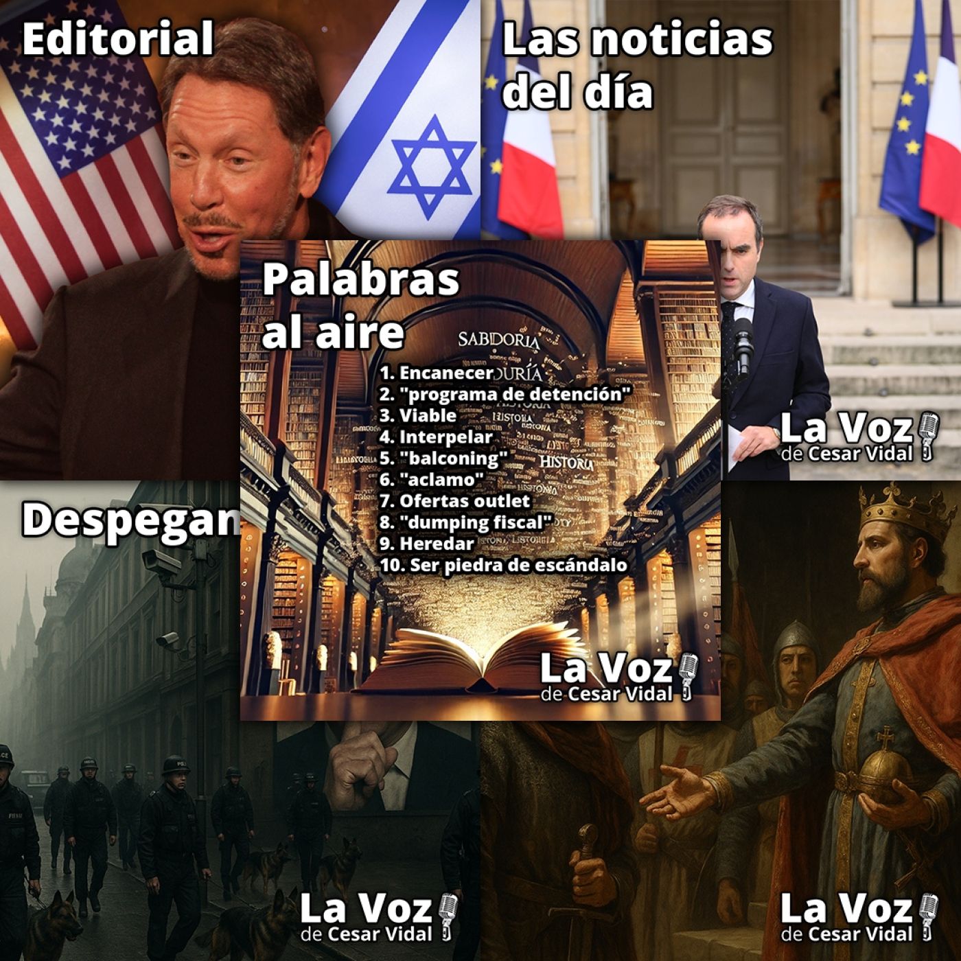 Programa Completo de La Voz de César Vidal - 06/10/25 episode artwork