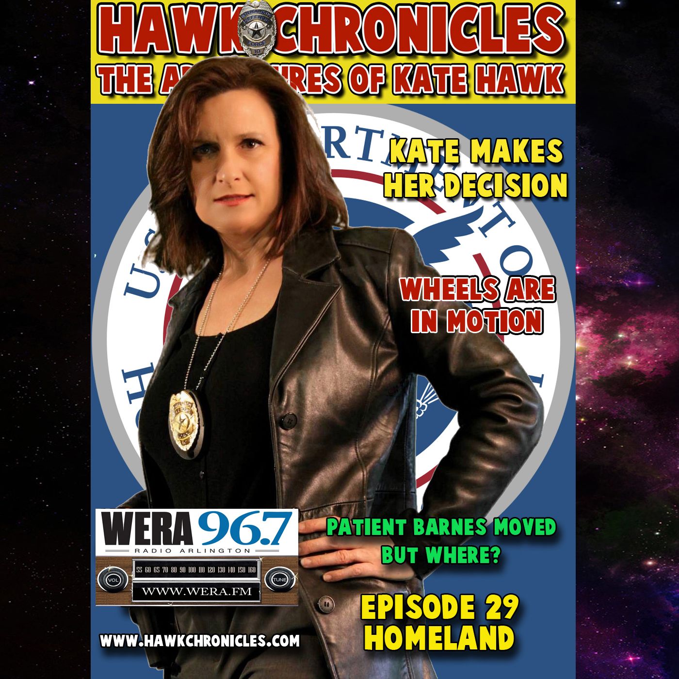 Episode 29 Hawk Chronicles "Homeland" episode artwork