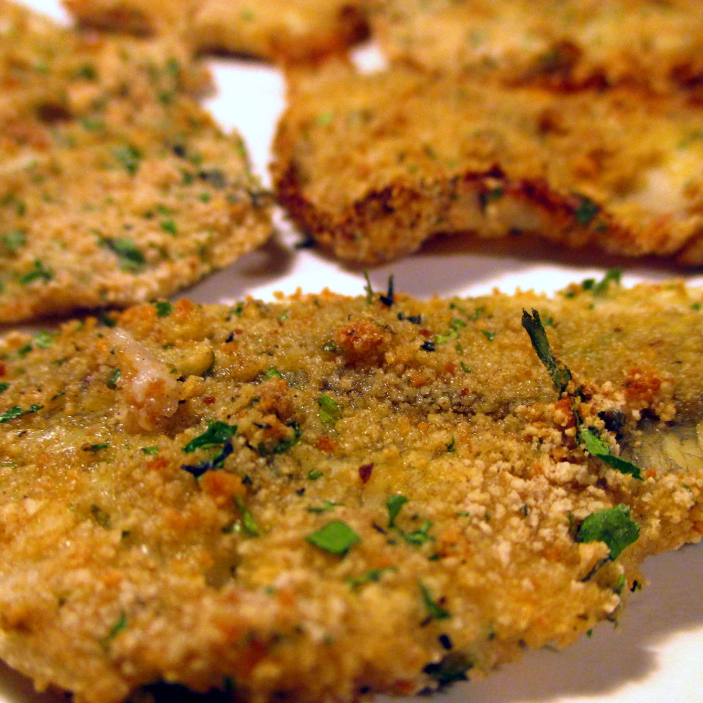 Filetti di pesce gratinati