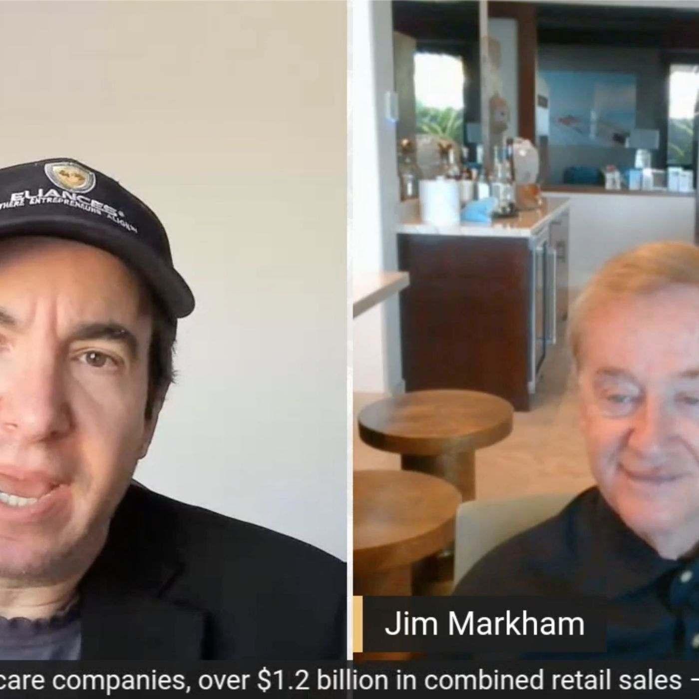 Jim Markham, founder ABBA, Pureology haircare companies over $1Billion, author Big Lucky