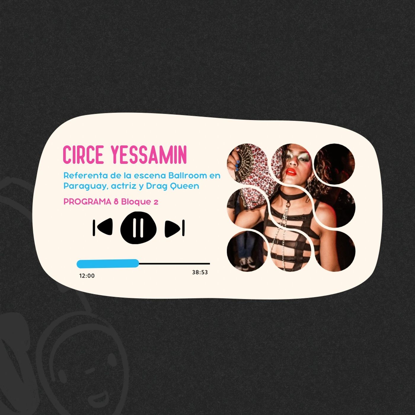 Circe Yessamin I Programa 8 Bloque 2 I Una gran referenta de la Kiki Ballroom de Paraguay episode artwork