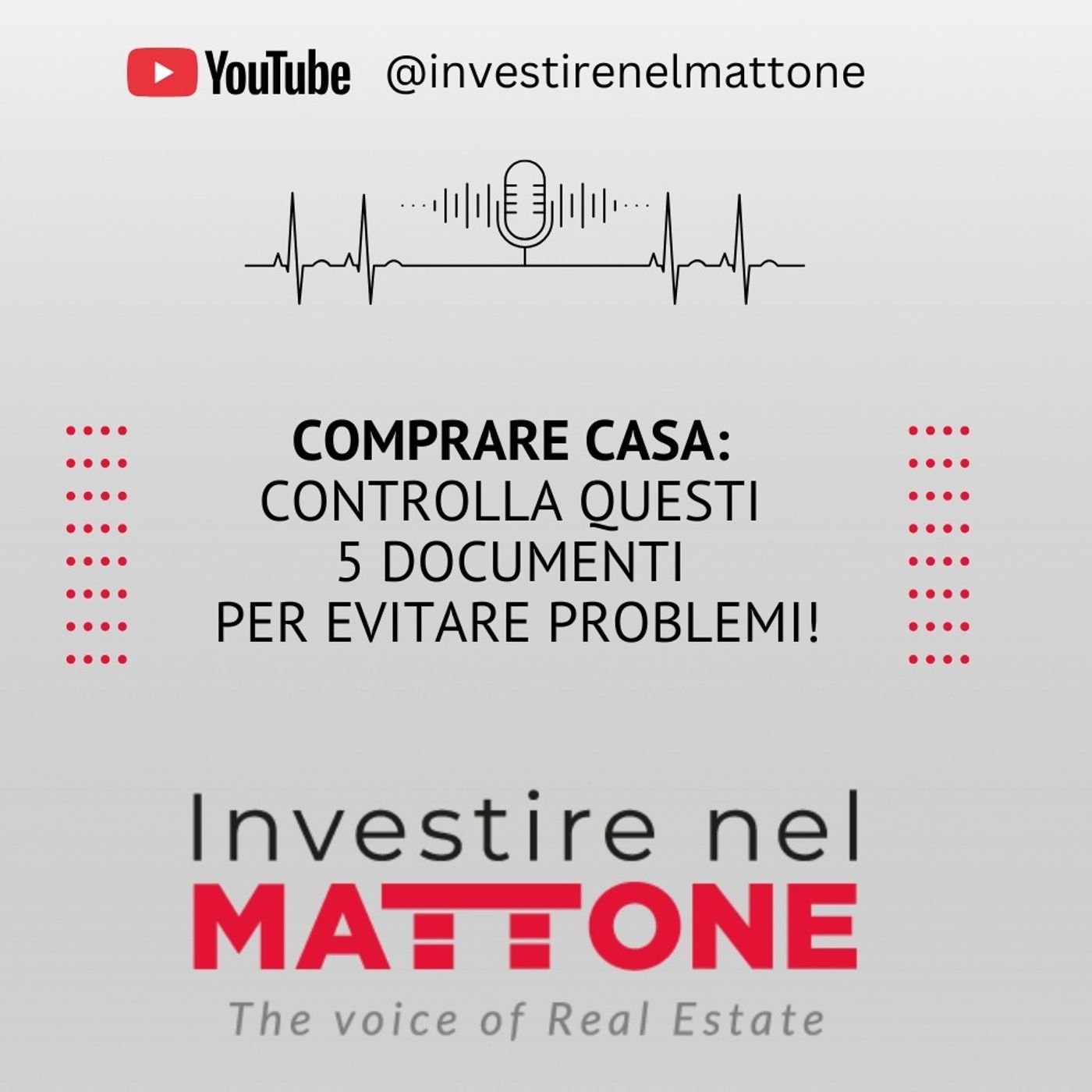 Comprare casa: Controlla questi 5 documenti per evitare problemi! episode artwork