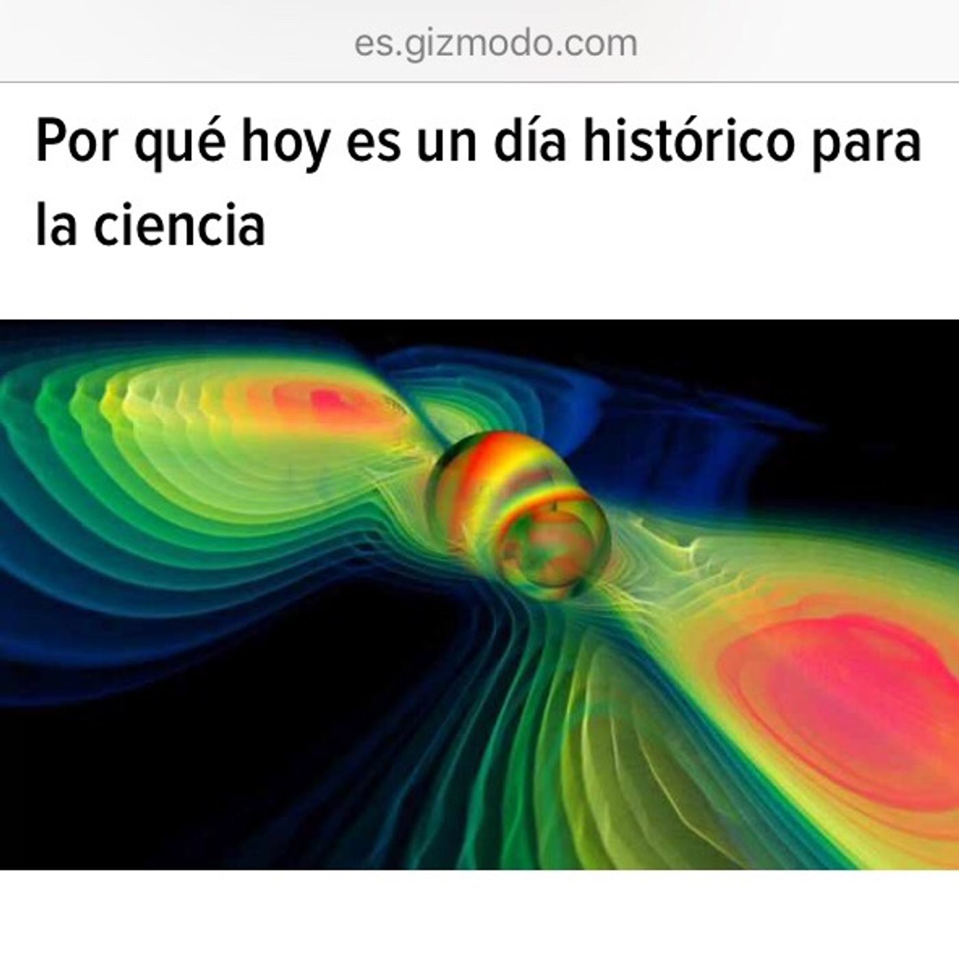 Ondas gravitacionales
