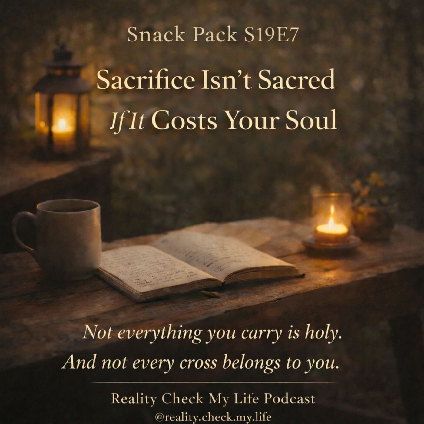 Snack Pack S19E7: Sacrifice Isn’t Sacred If It Costs Your Soul episode artwork