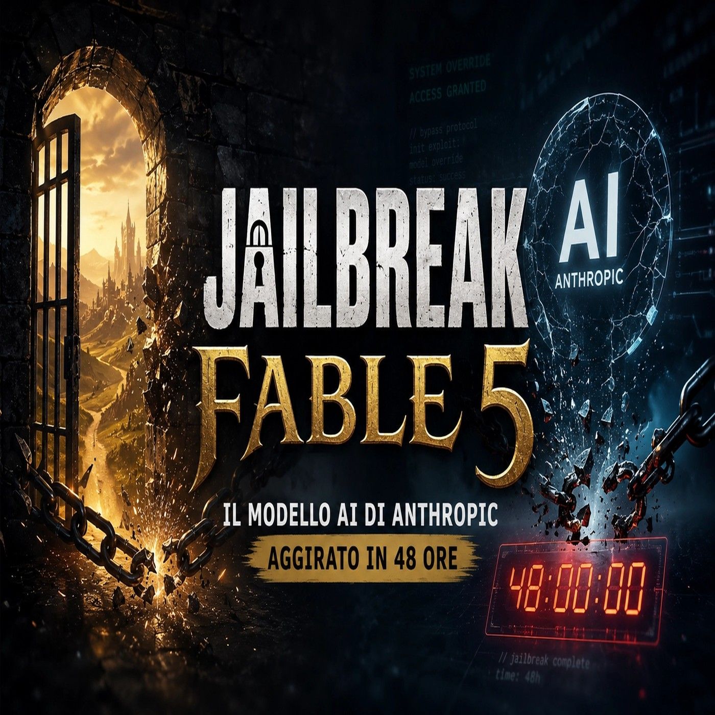 Jailbreak Fable 5- l'AI blindata aggirata in 48 ore episode artwork