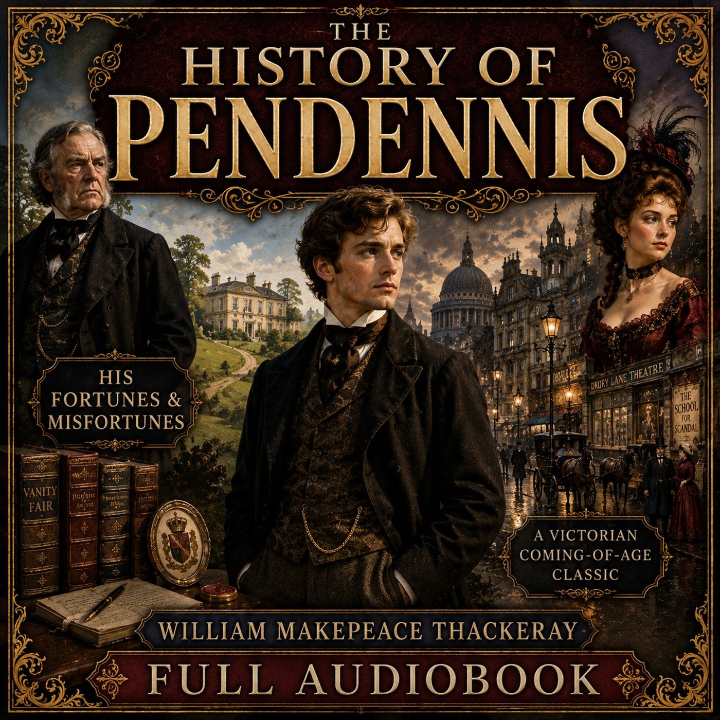 The History of Pendennis by William Makepeace Thackeray | Victorian Coming-of-Age Classic | Full Audiobook Part 1 episode artwork