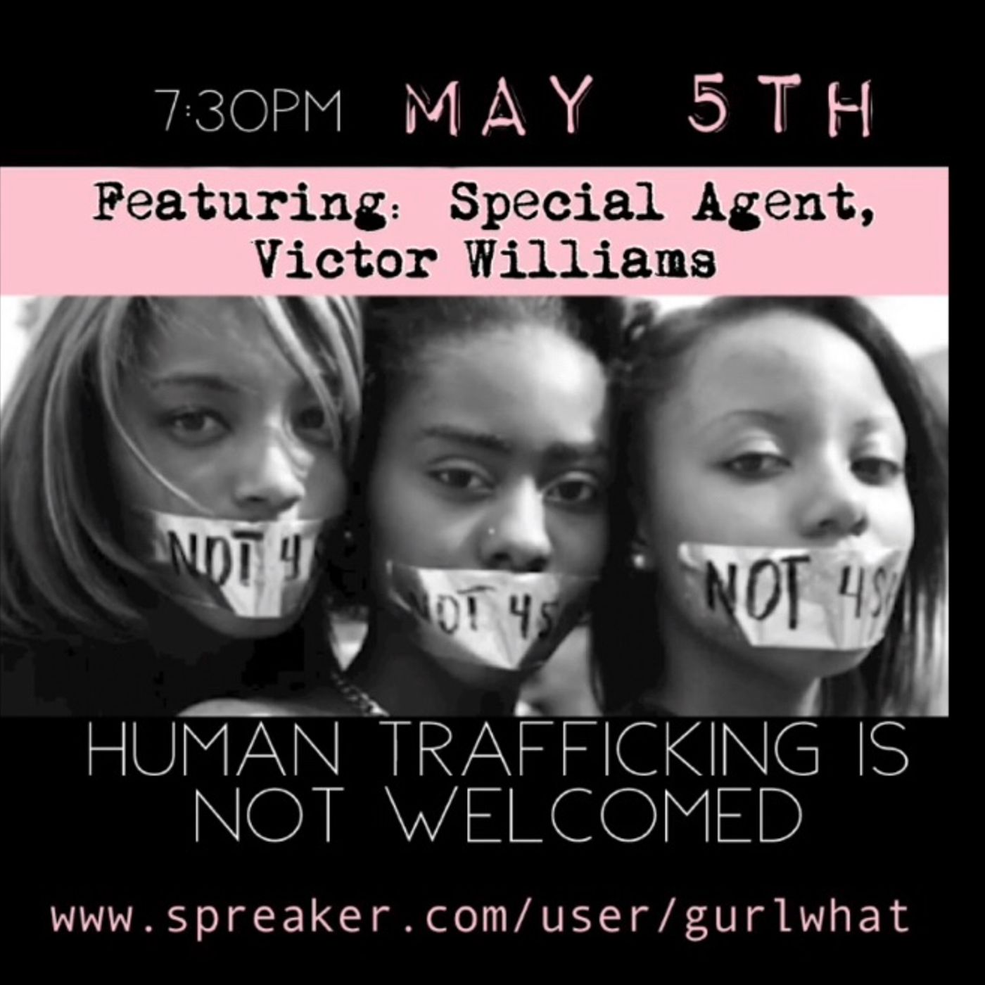 Episode 54:  "OPERATION:  Human Trafficking" episode artwork